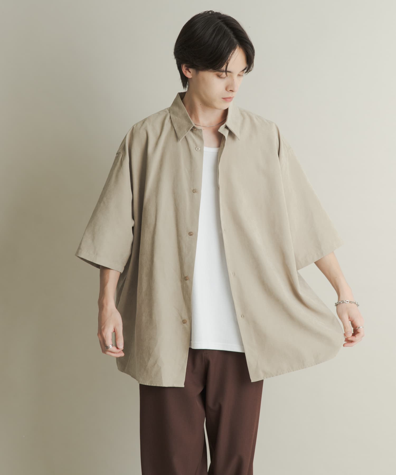 身長：173cm サイズ：L