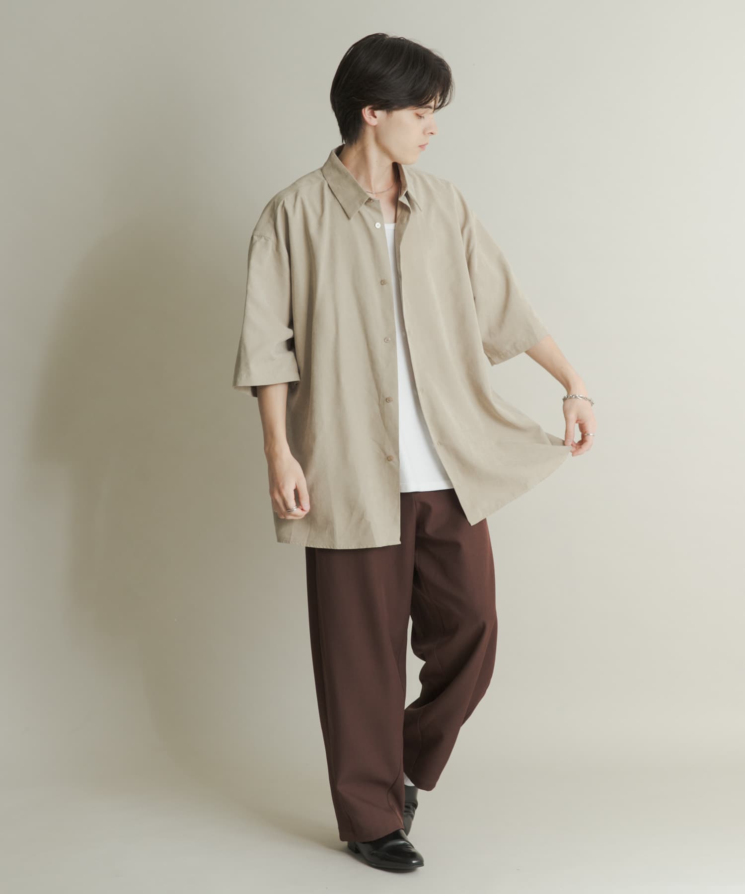 身長：173cm サイズ：L