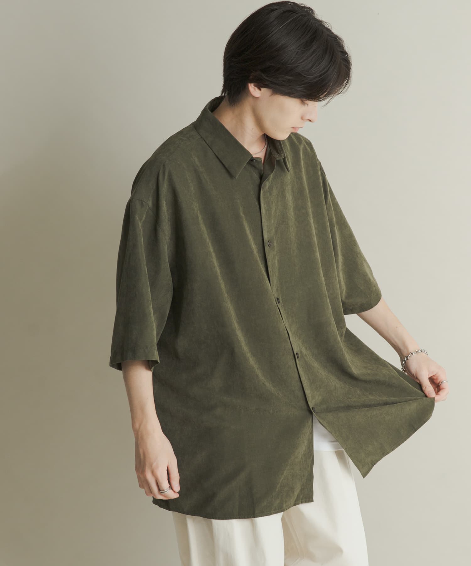 身長：173cm サイズ：L