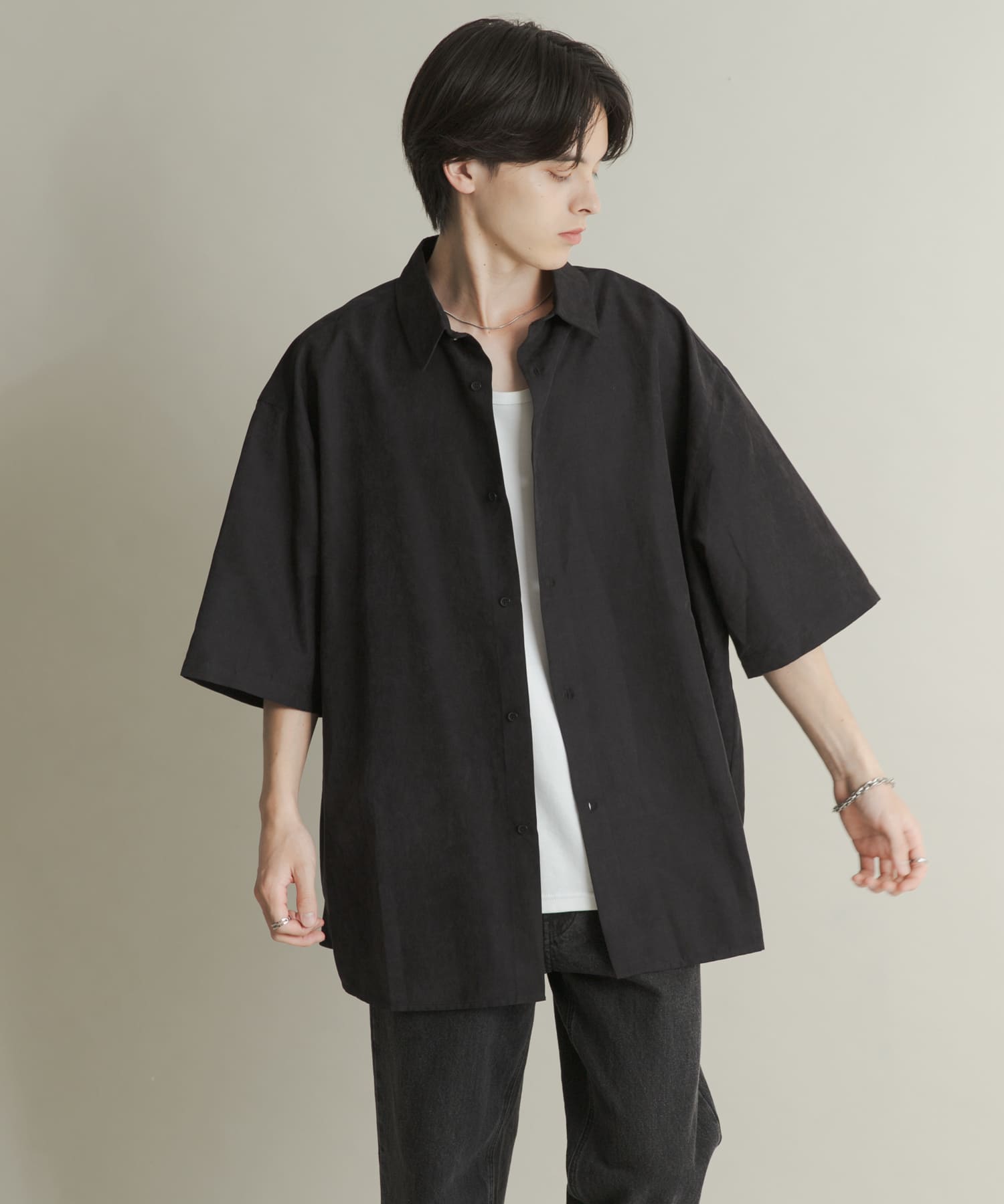 身長：173cm サイズ：L