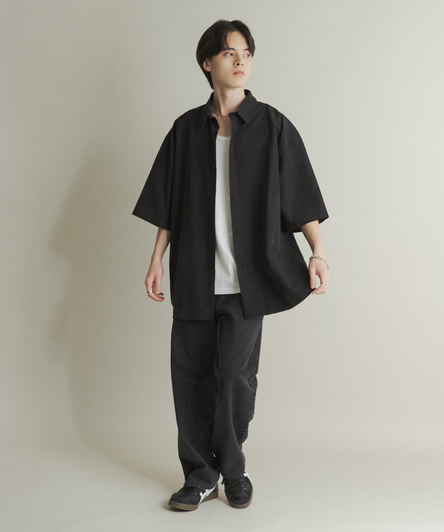 身長：173cm サイズ：L