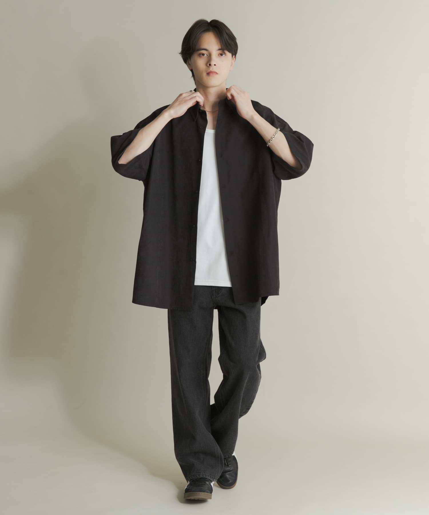 身長：173cm サイズ：L