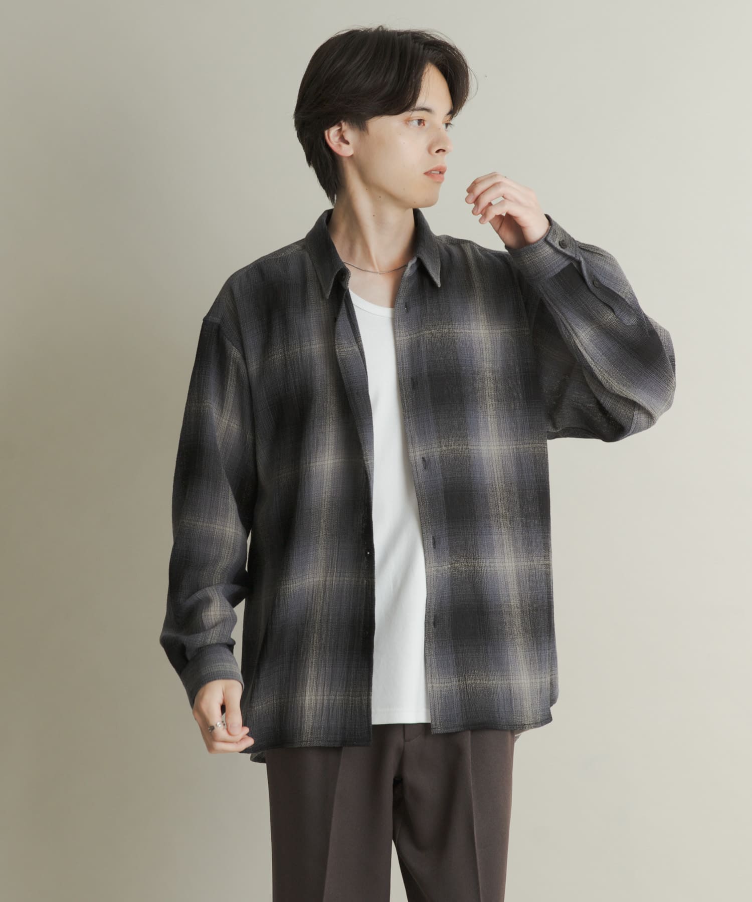 身長：173cm サイズ：L