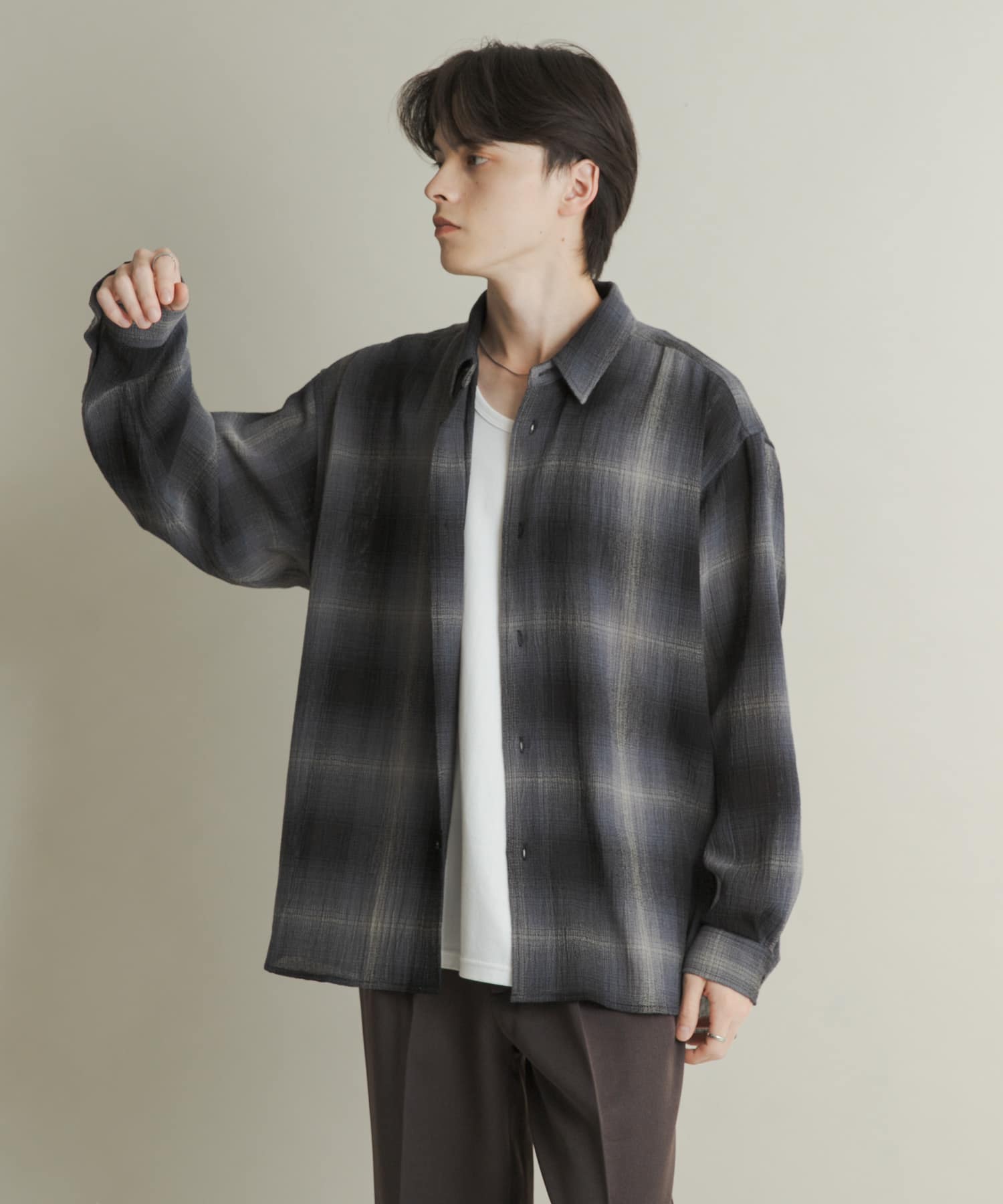 身長：173cm サイズ：L