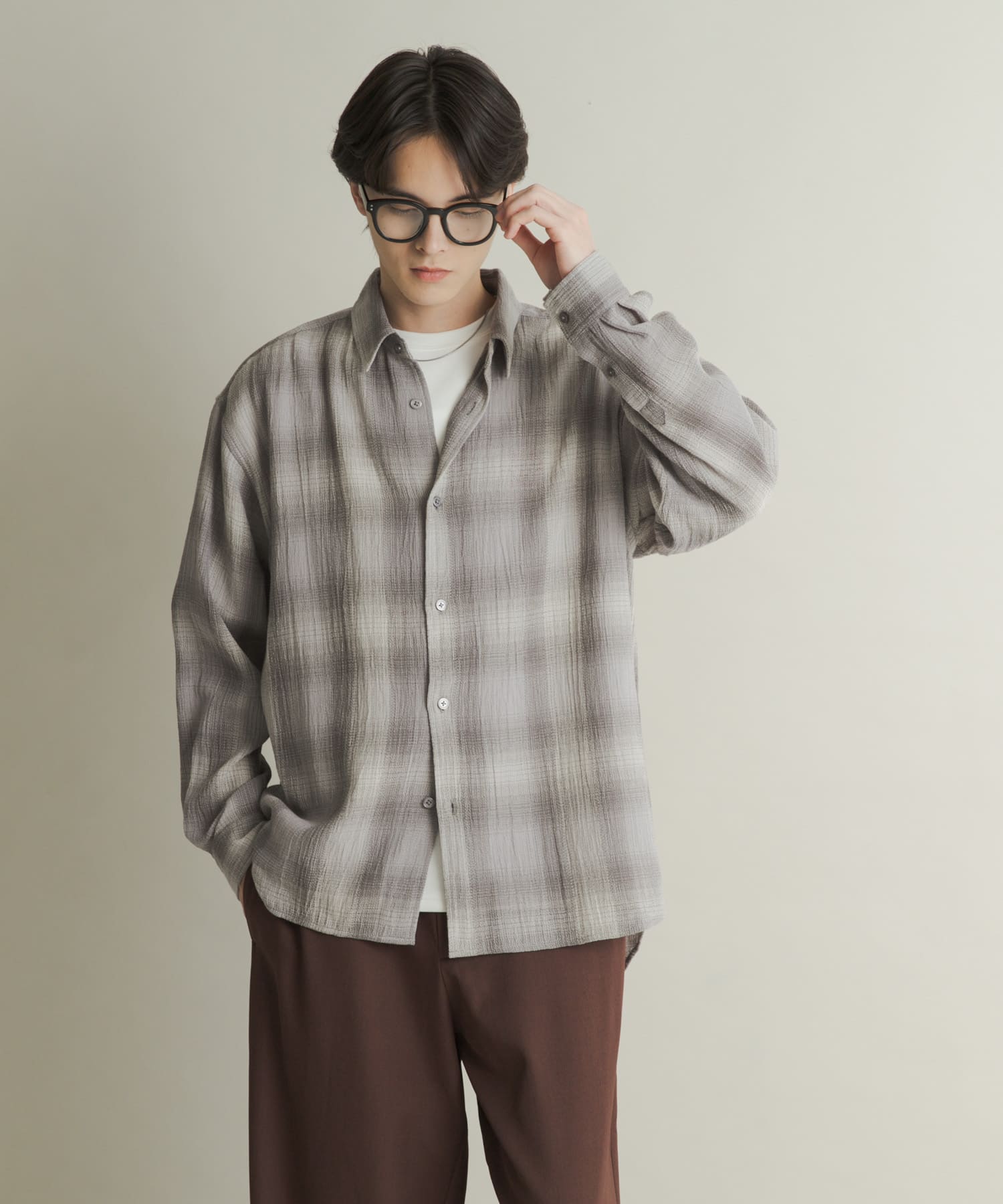 身長：173cm サイズ：L