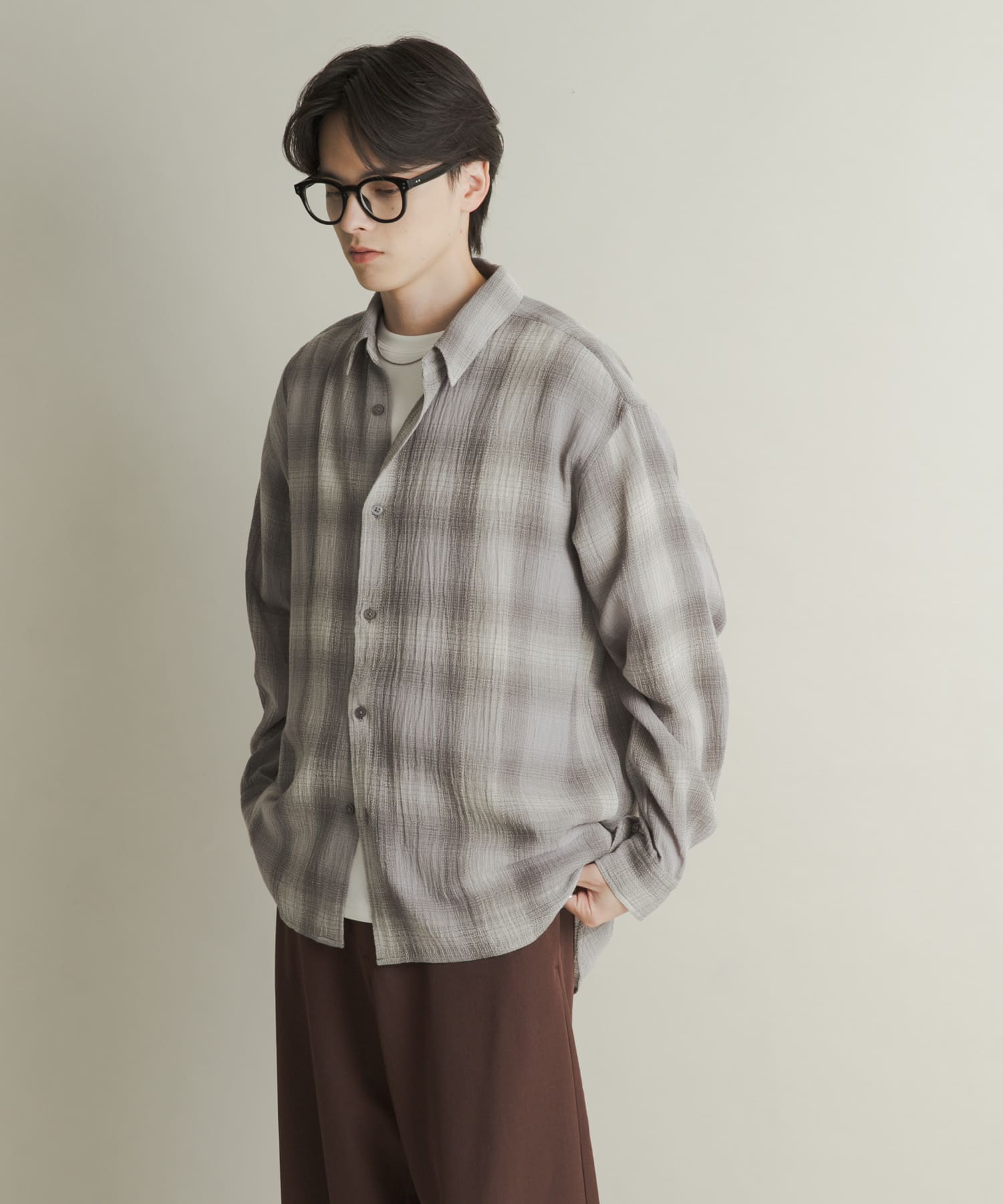 身長：173cm サイズ：L