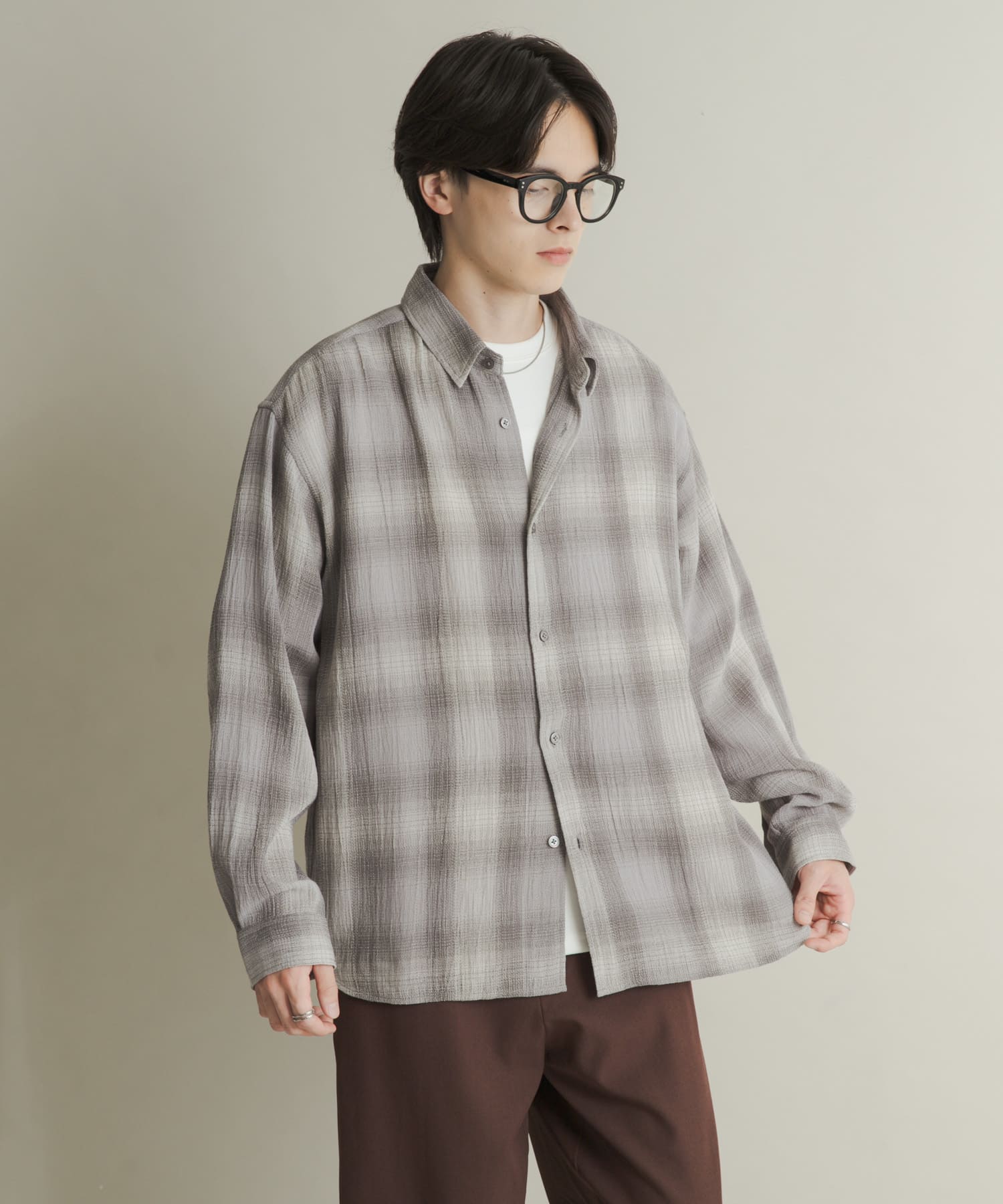 身長：173cm サイズ：L