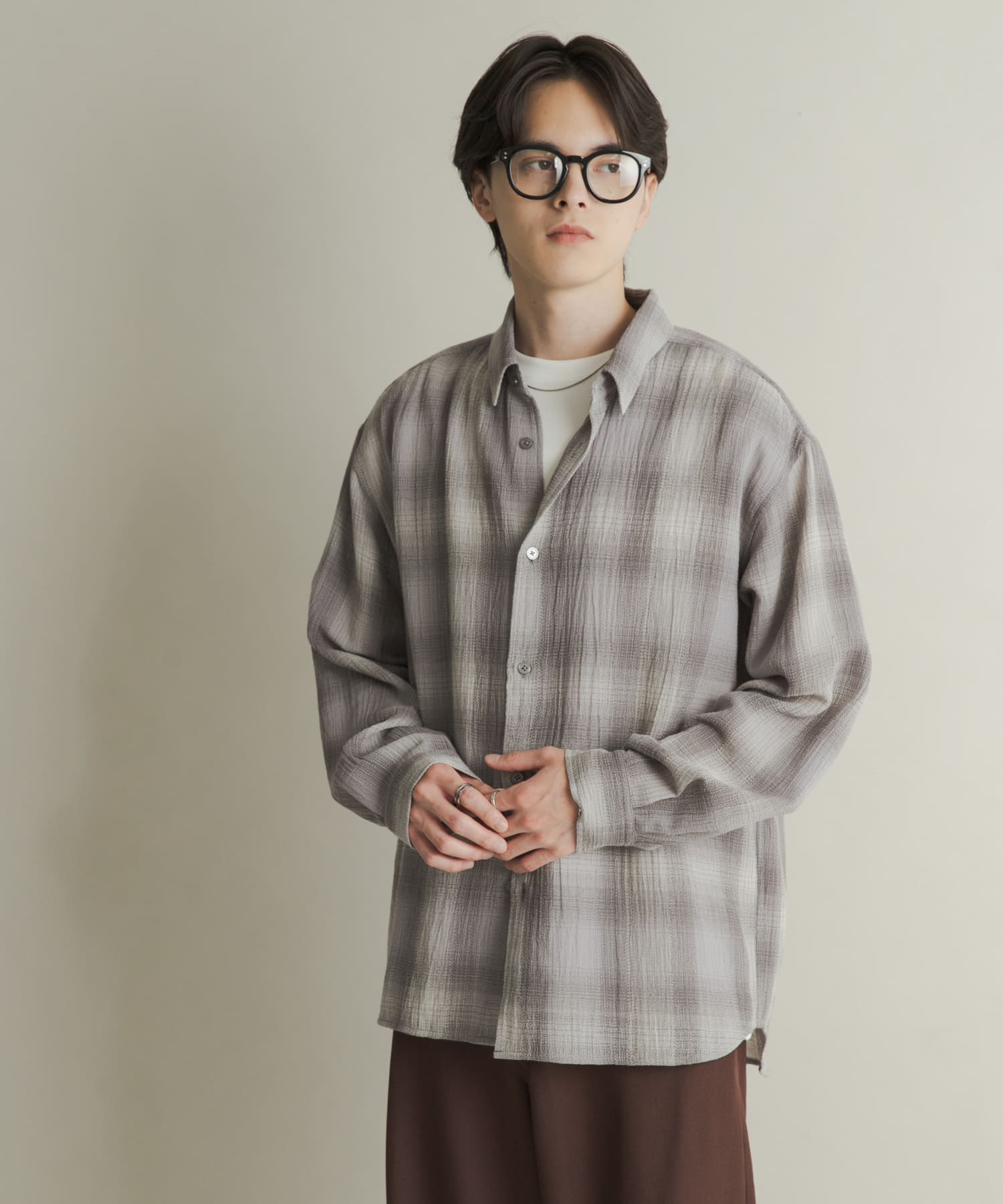 身長：173cm サイズ：L