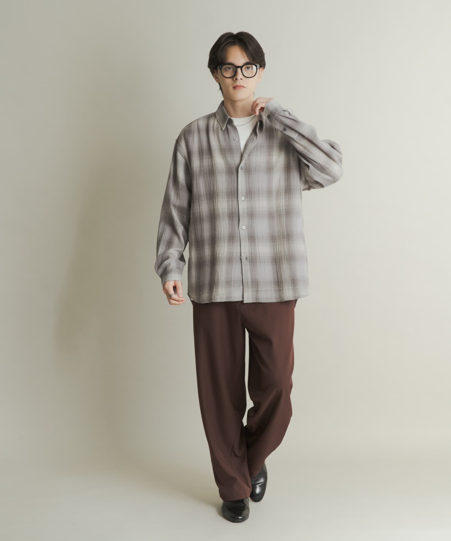 身長：173cm サイズ：L