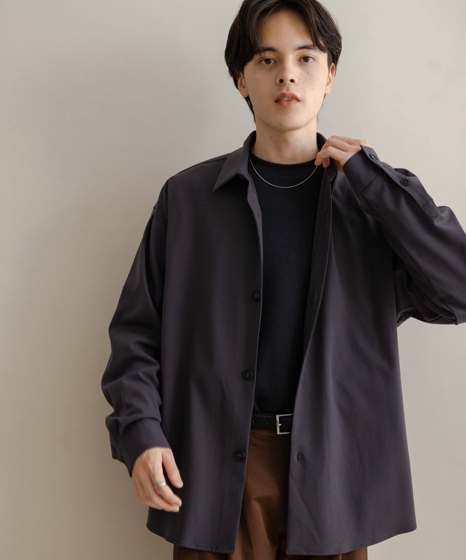 身長：173cm サイズ：L