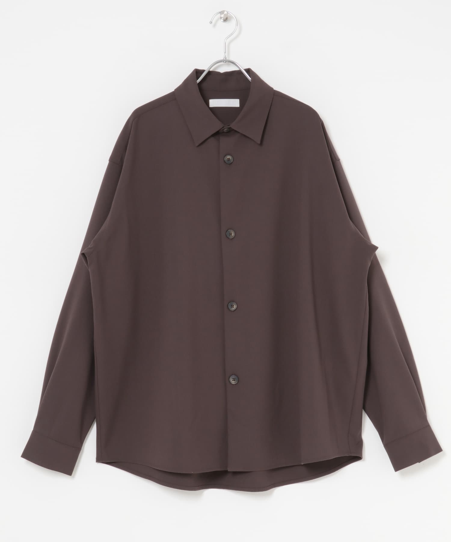 カラールーズシャツ BROWN M