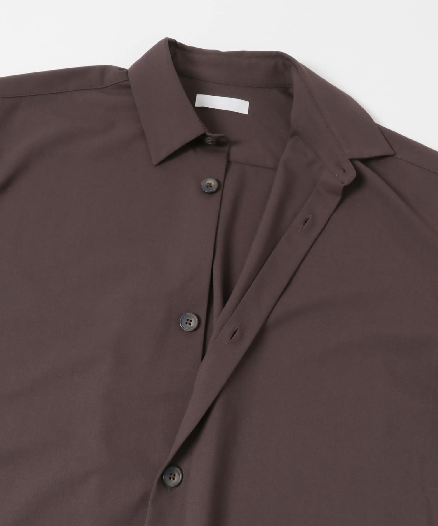 カラールーズシャツ BROWN M