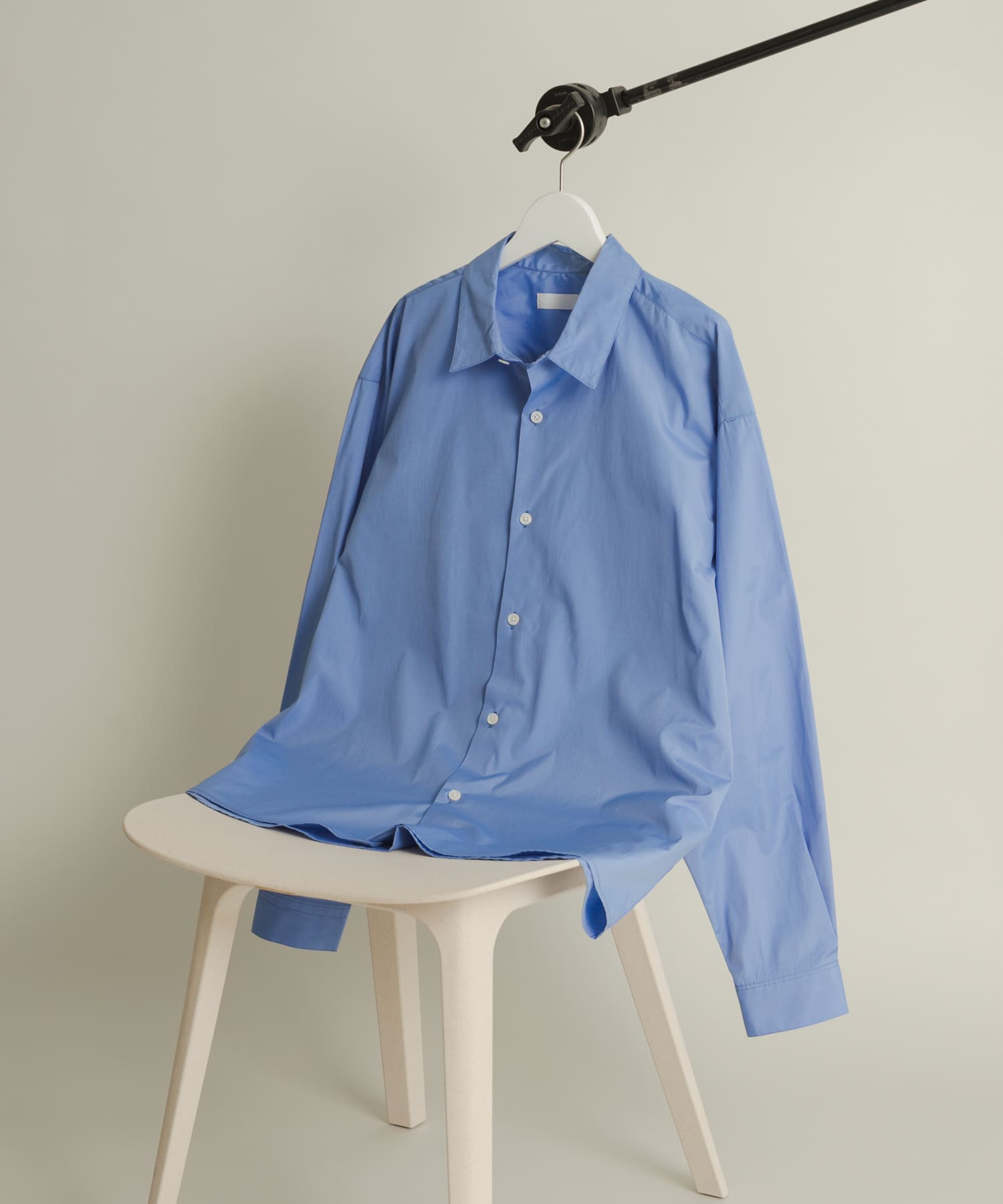 『WEB/一部店舗限定』コンフォートレギュラーカラーシャツ BLUE S