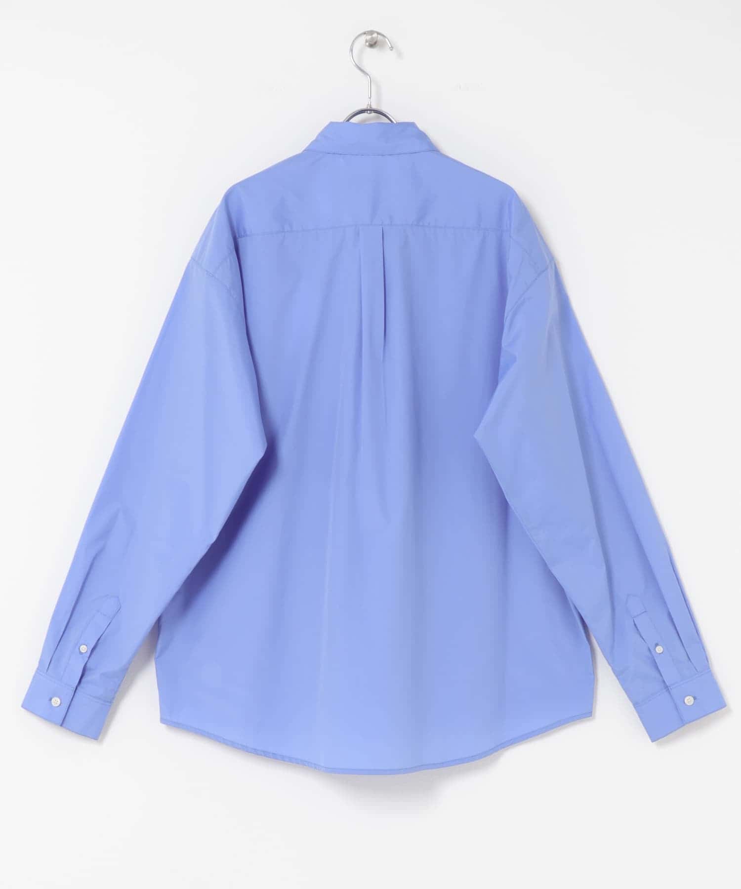 『WEB/一部店舗限定』コンフォートレギュラーカラーシャツ BLUE S