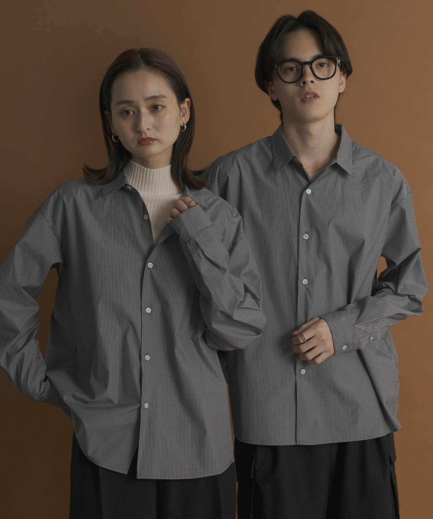 身長：173cm サイズ：L／身長：169cm サイズ：M