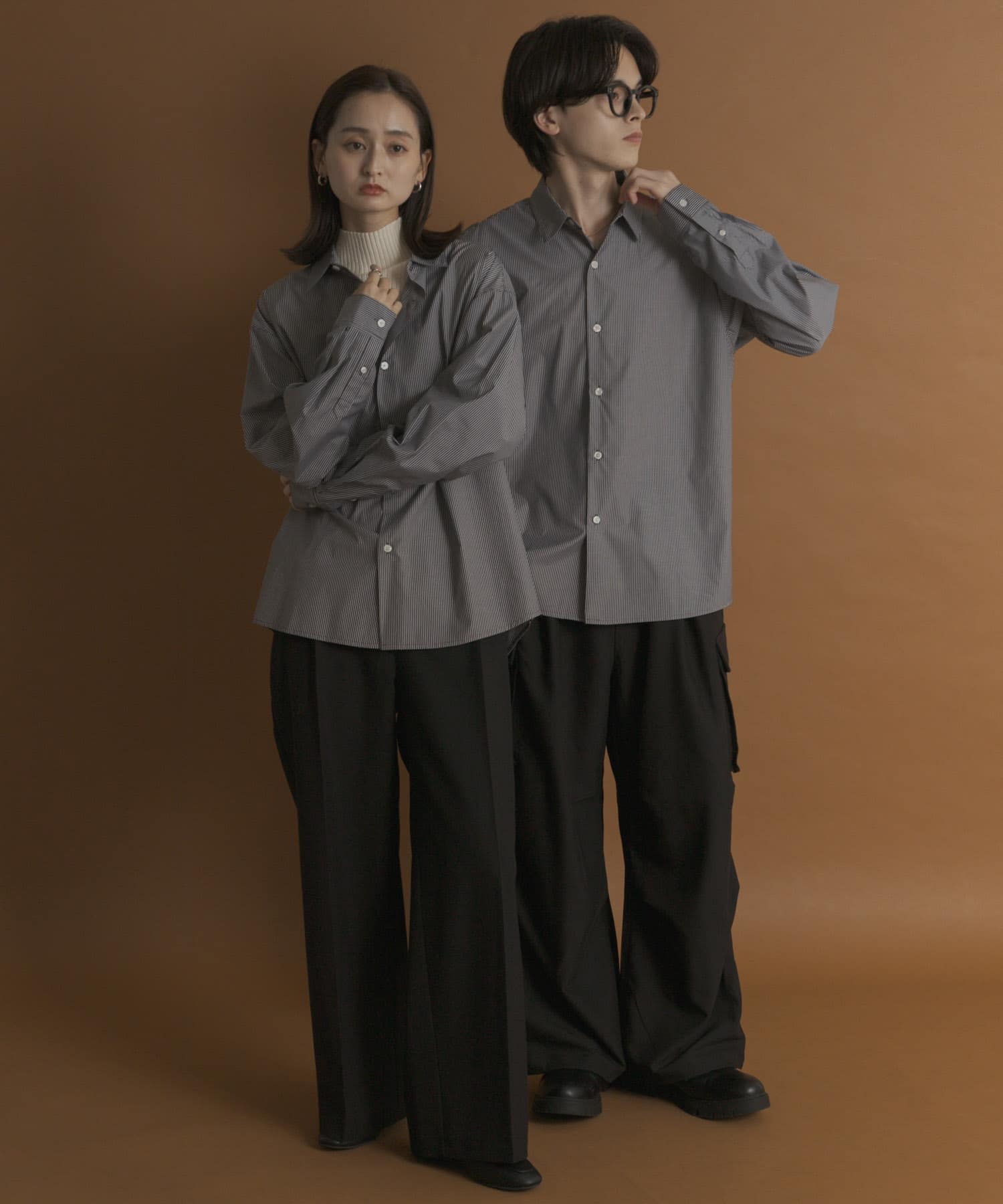 身長：173cm サイズ：L／身長：169cm サイズ：M