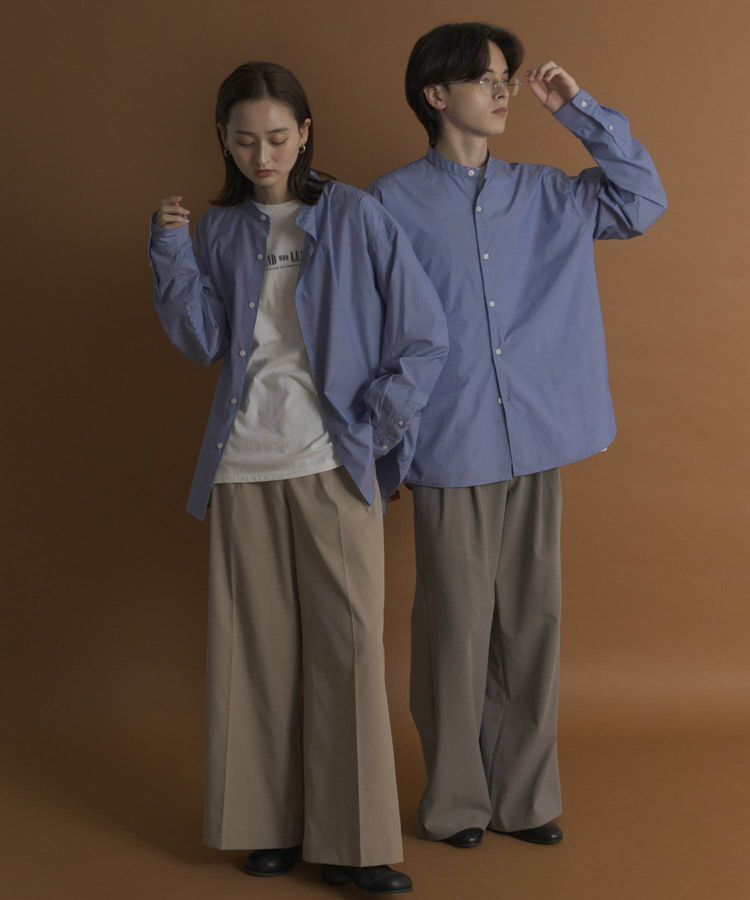 身長：173cm サイズ：L／身長：169cm サイズ：M