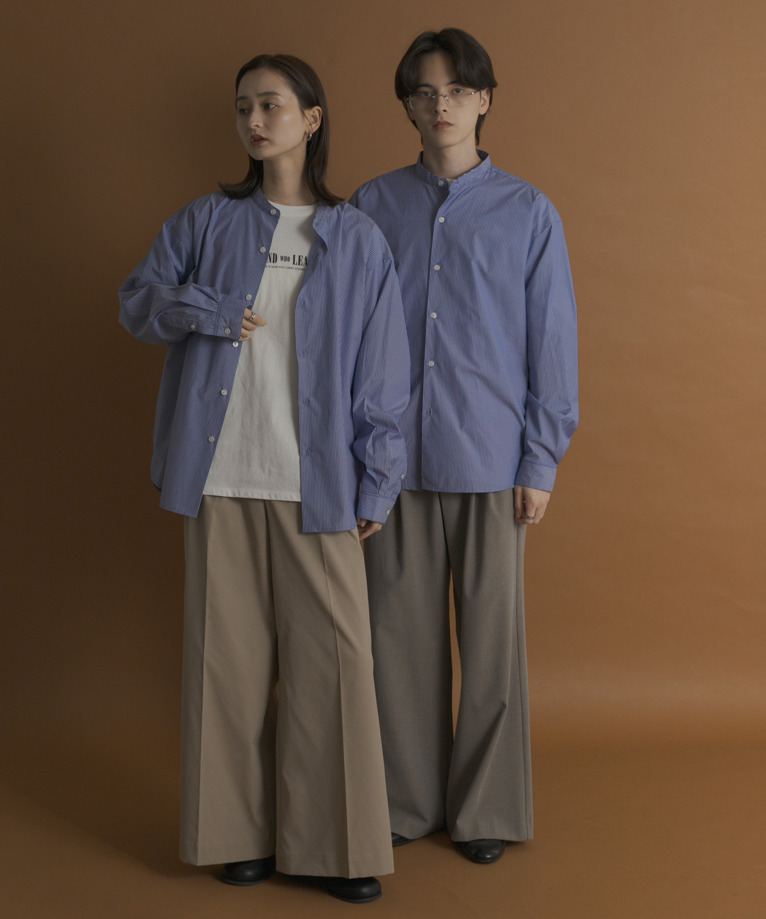 身長：173cm サイズ：L／身長：169cm サイズ：M