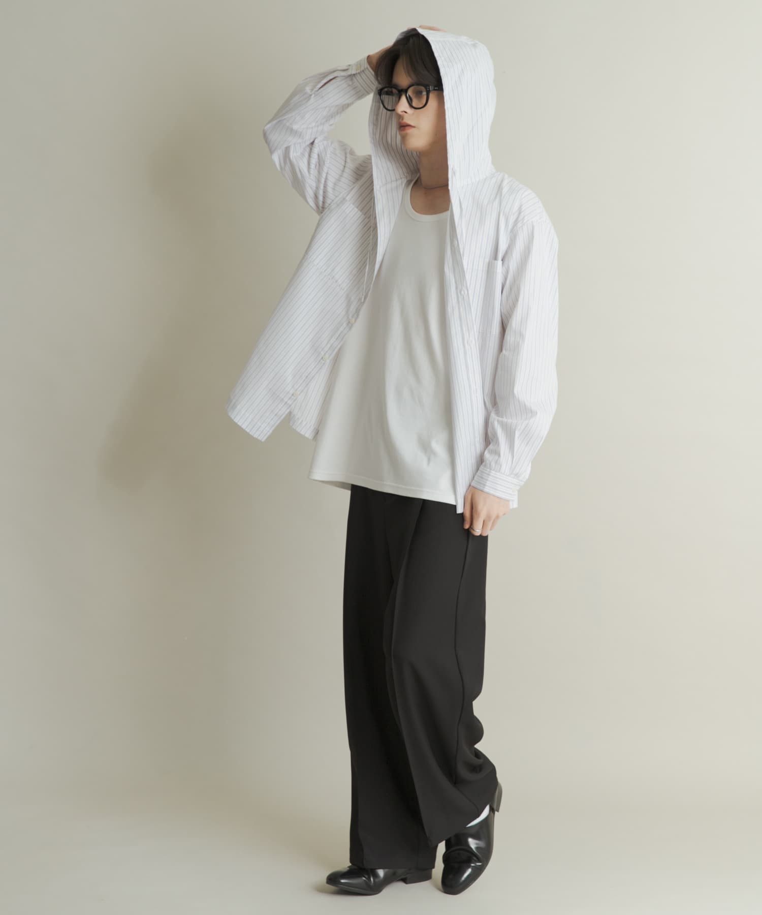 身長：173cm サイズ：L