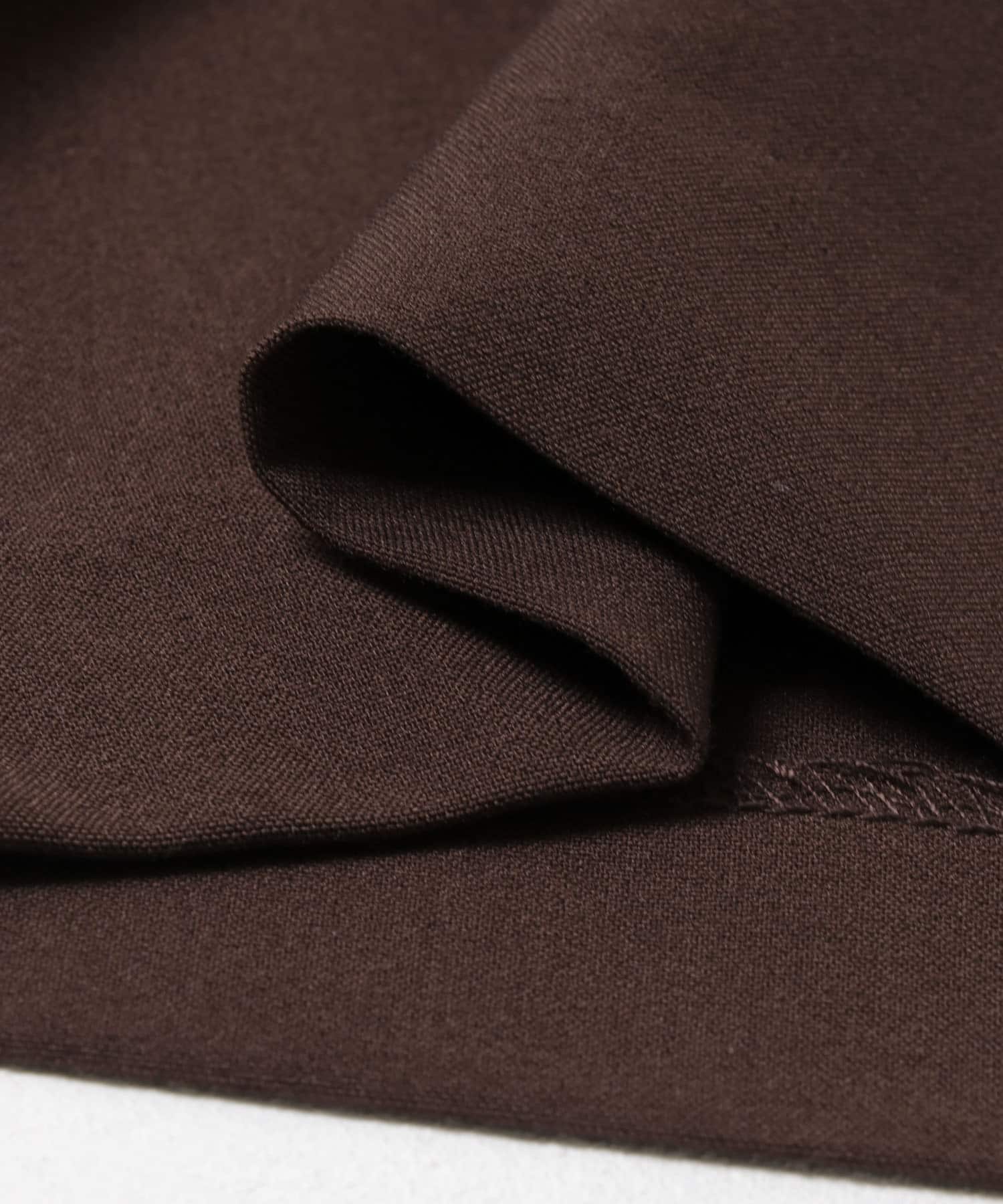 コンフォートストレートスラックス BROWN M