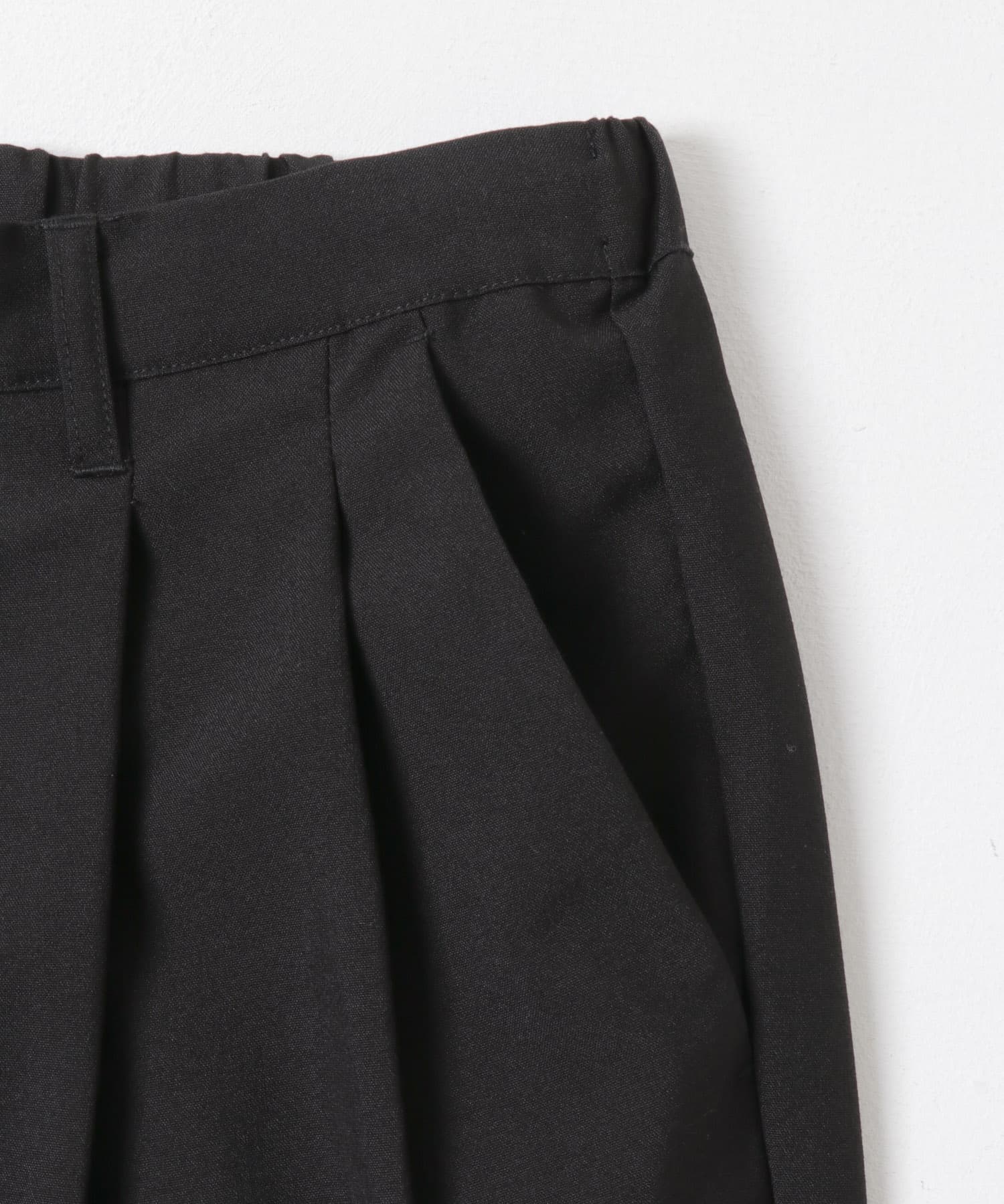 コンフォートストレートスラックス BLACK M