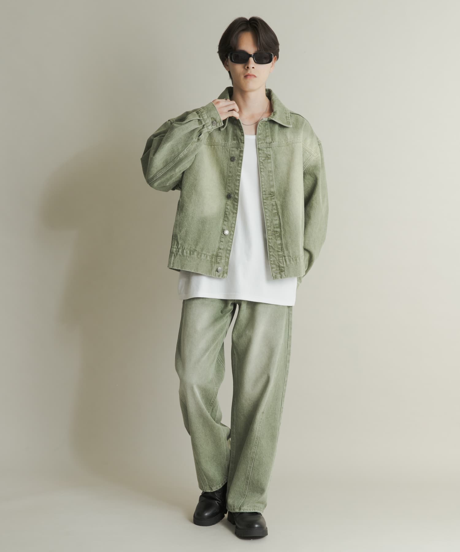 身長：173cm サイズ：L