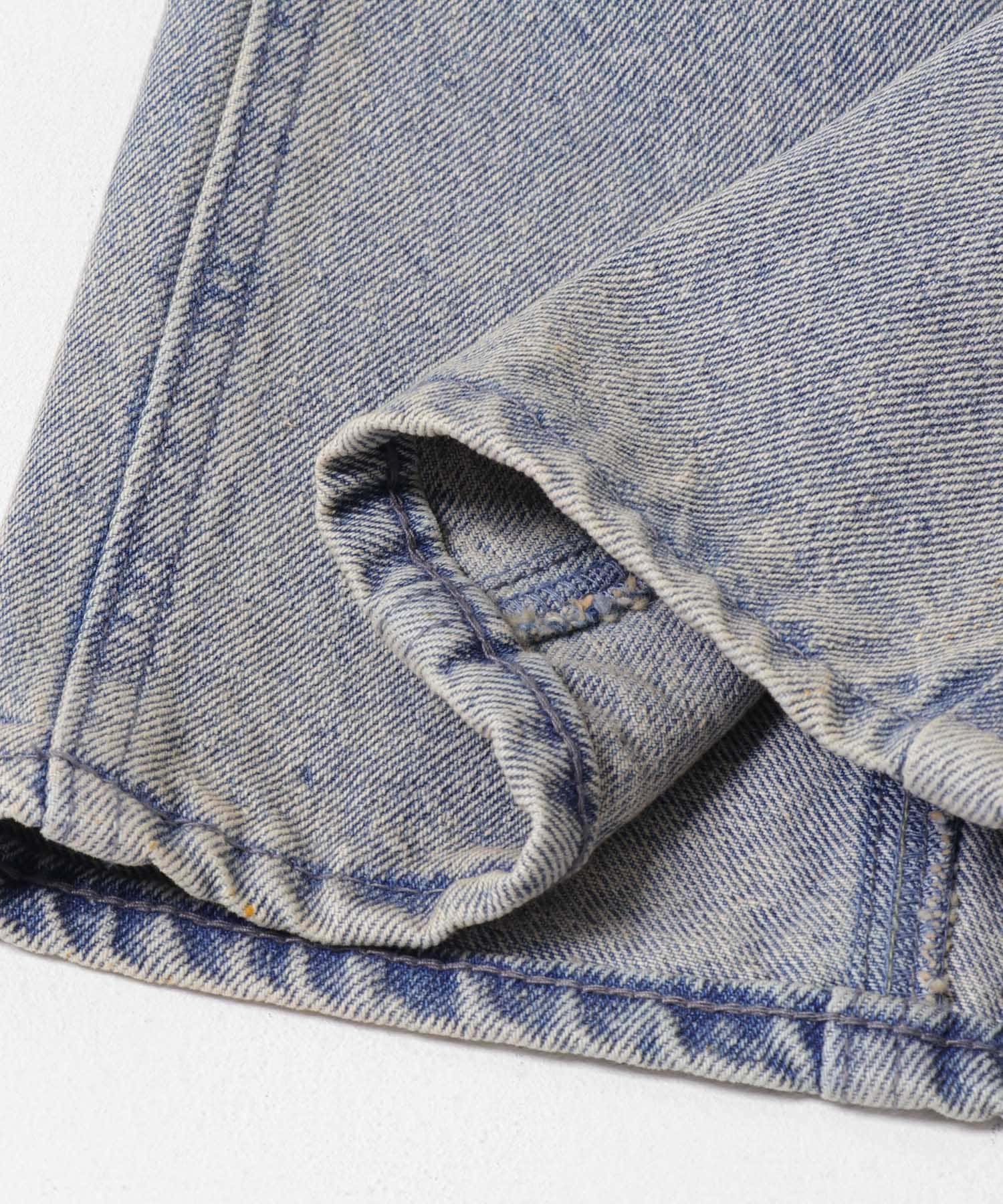 ツイストデニムワイドパンツ L.INDIGO M