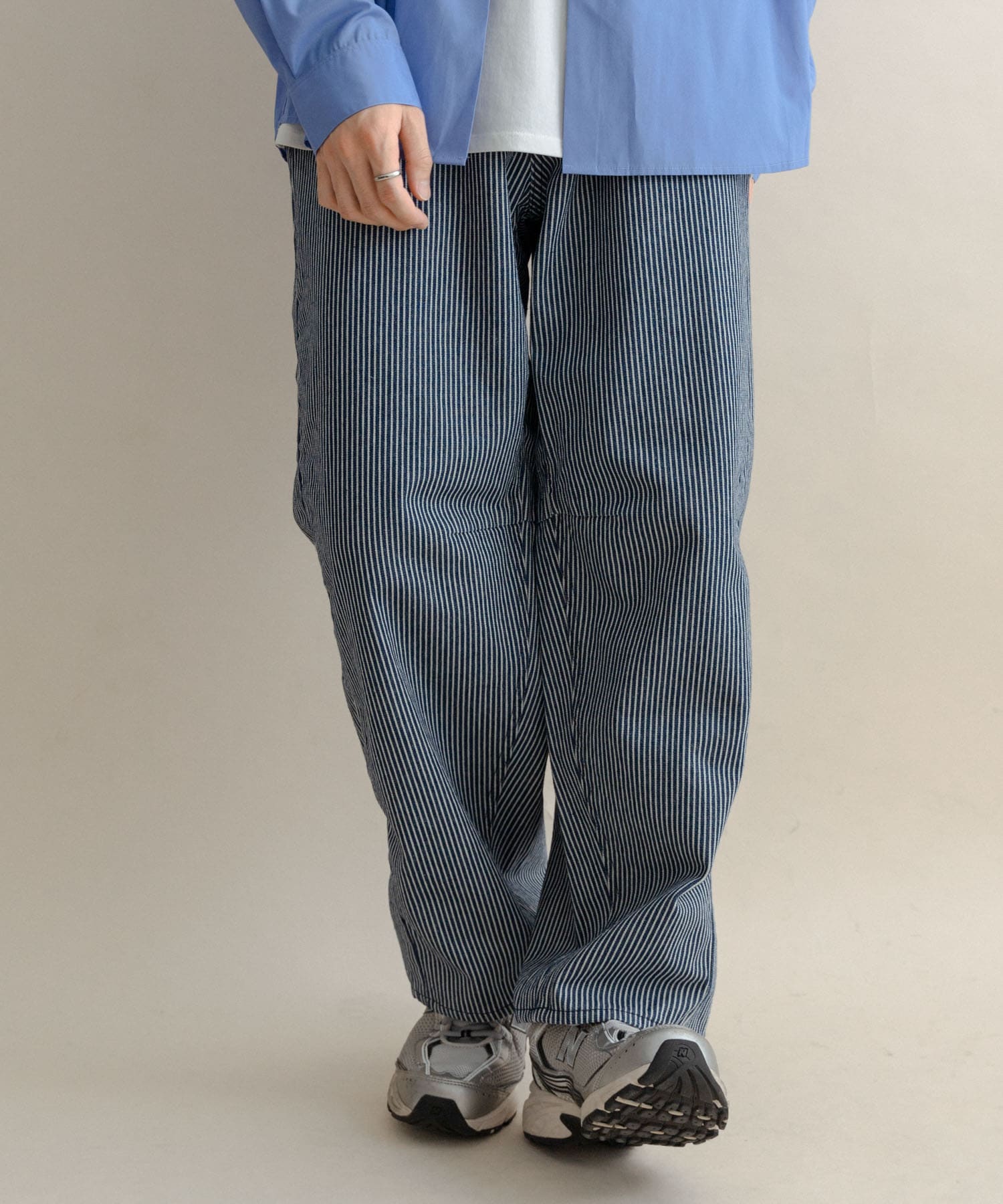 バレルレッグデニムパンツ
