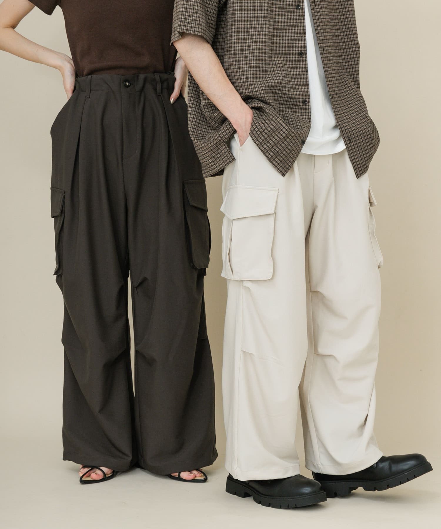 身長：169cm サイズ：M, 身長：173cm サイズ：L