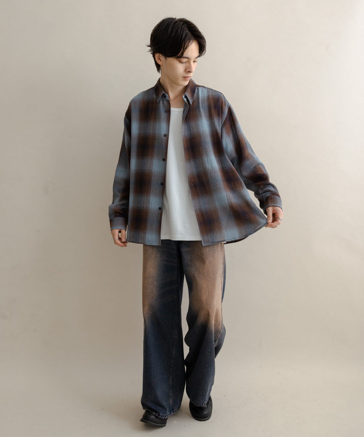 身長：173cm サイズ：L