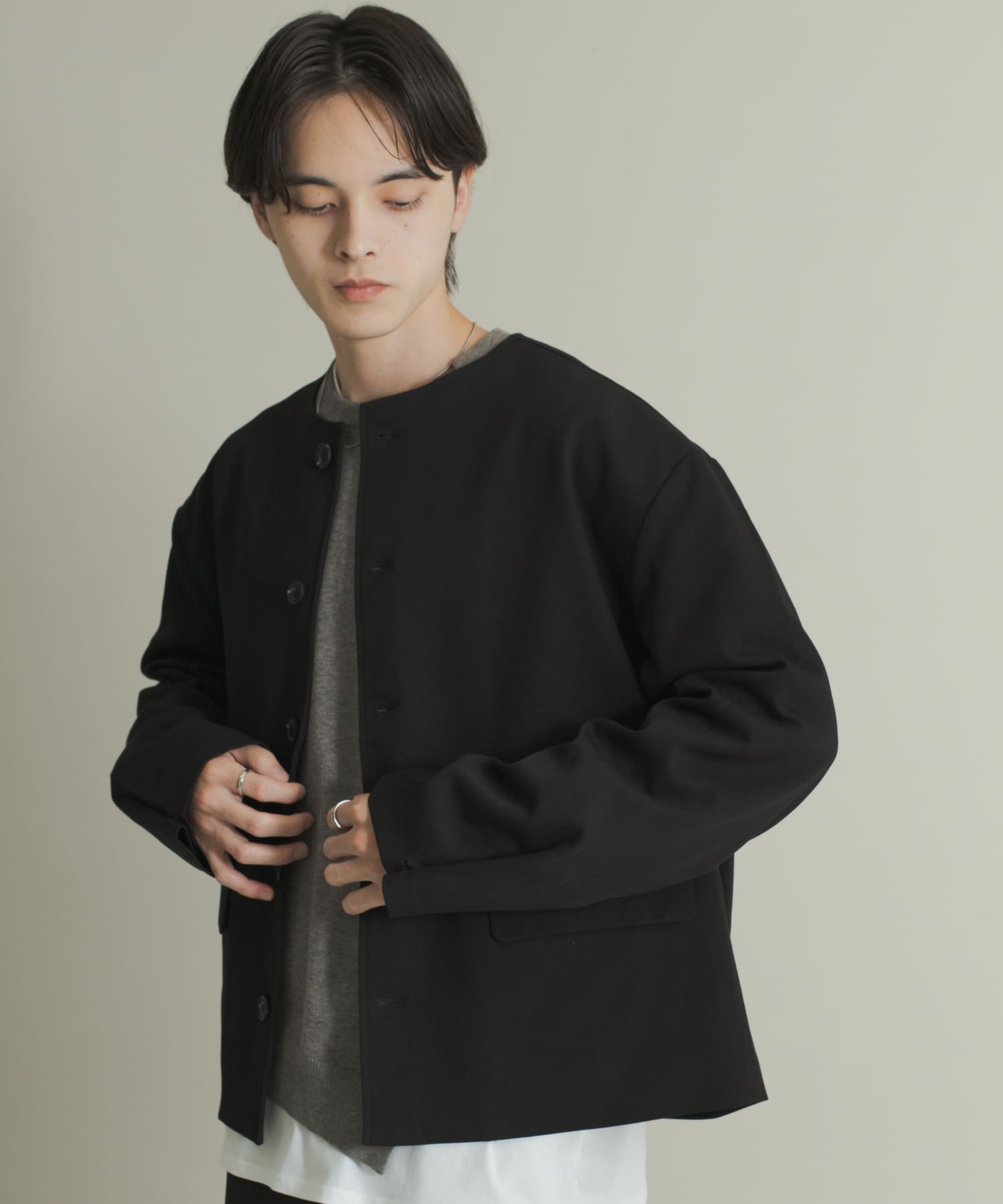 身長：173cm サイズ：L