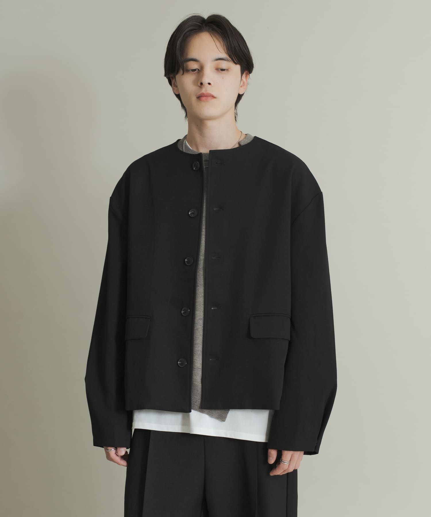 身長：173cm サイズ：L
