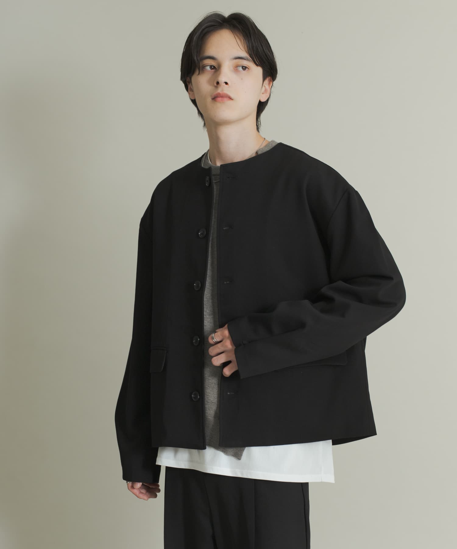 身長：173cm サイズ：L