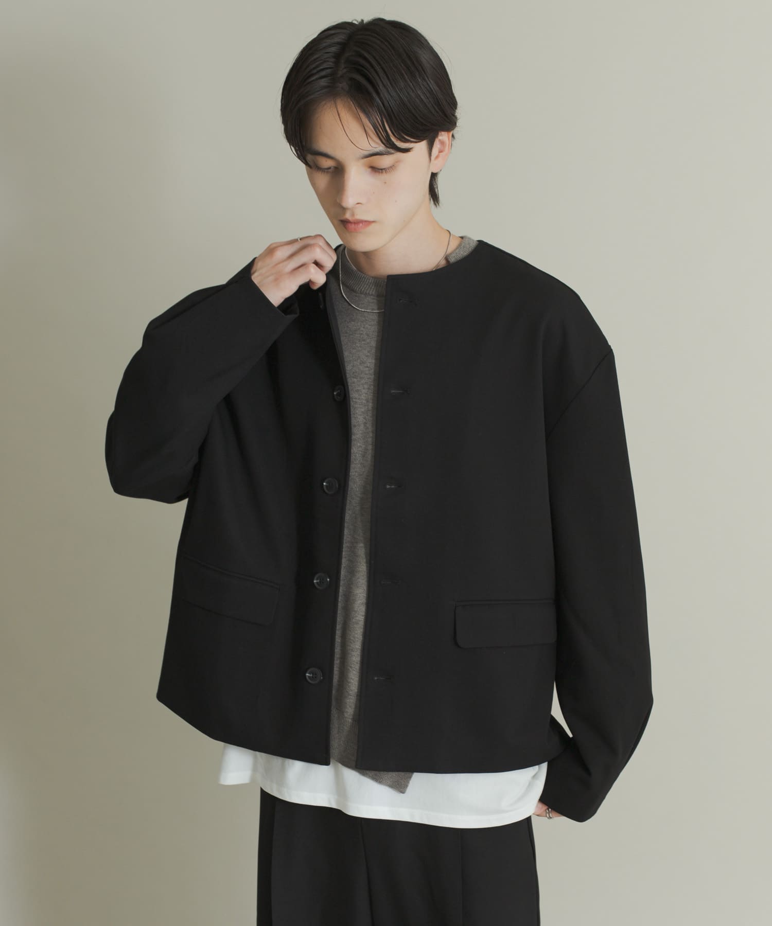 身長：173cm サイズ：L