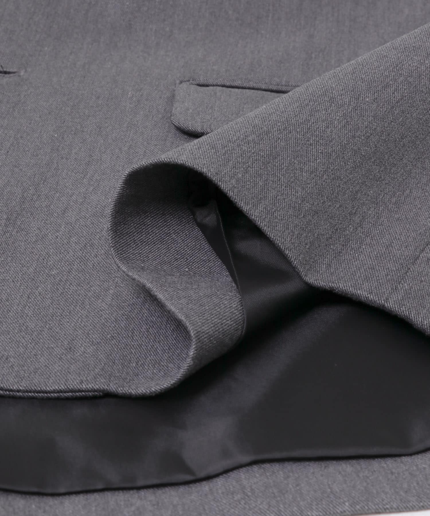 コンフォートクルーネックジャケット GRAY M
