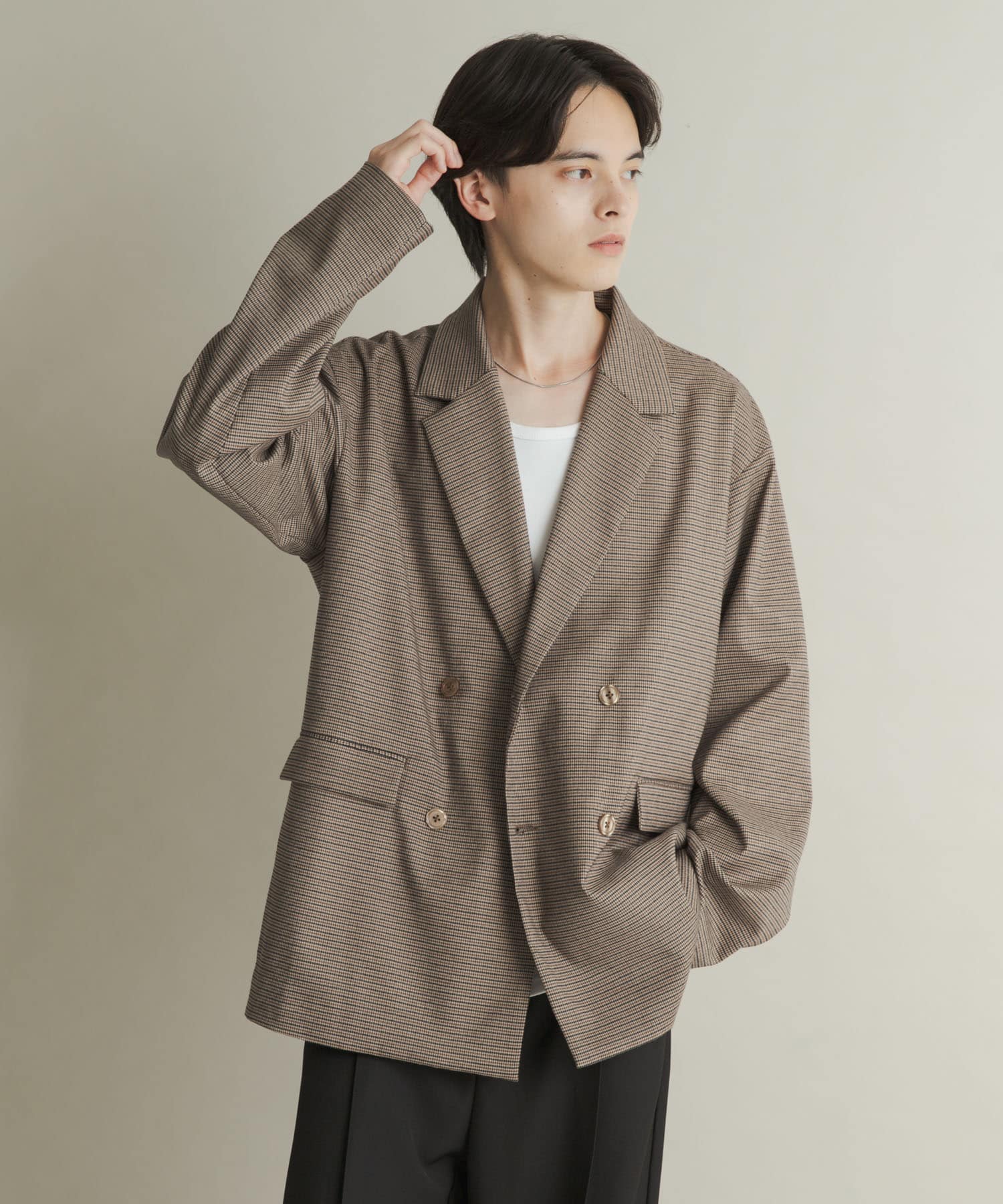 身長：173cm サイズ：L