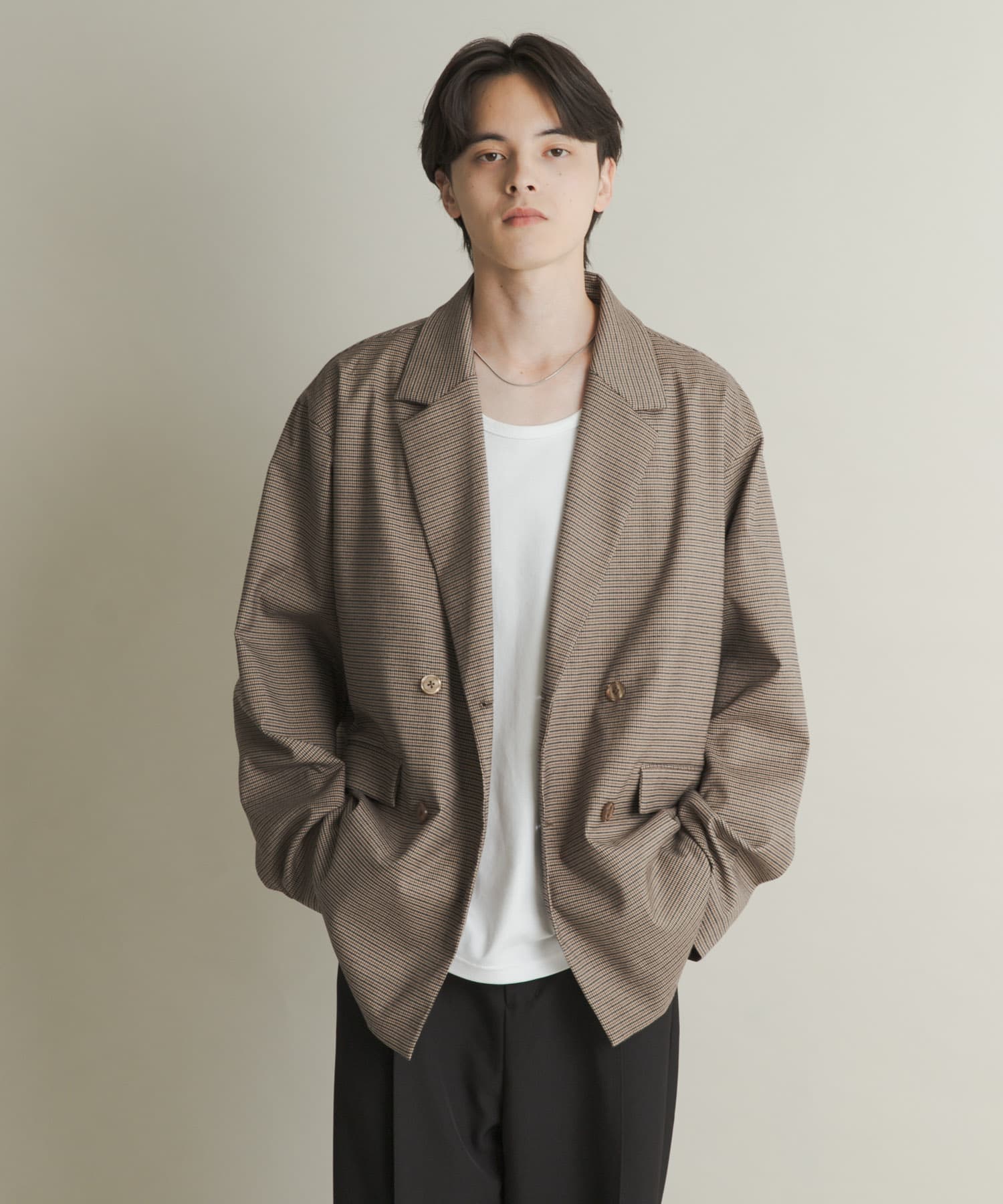 身長：173cm サイズ：L