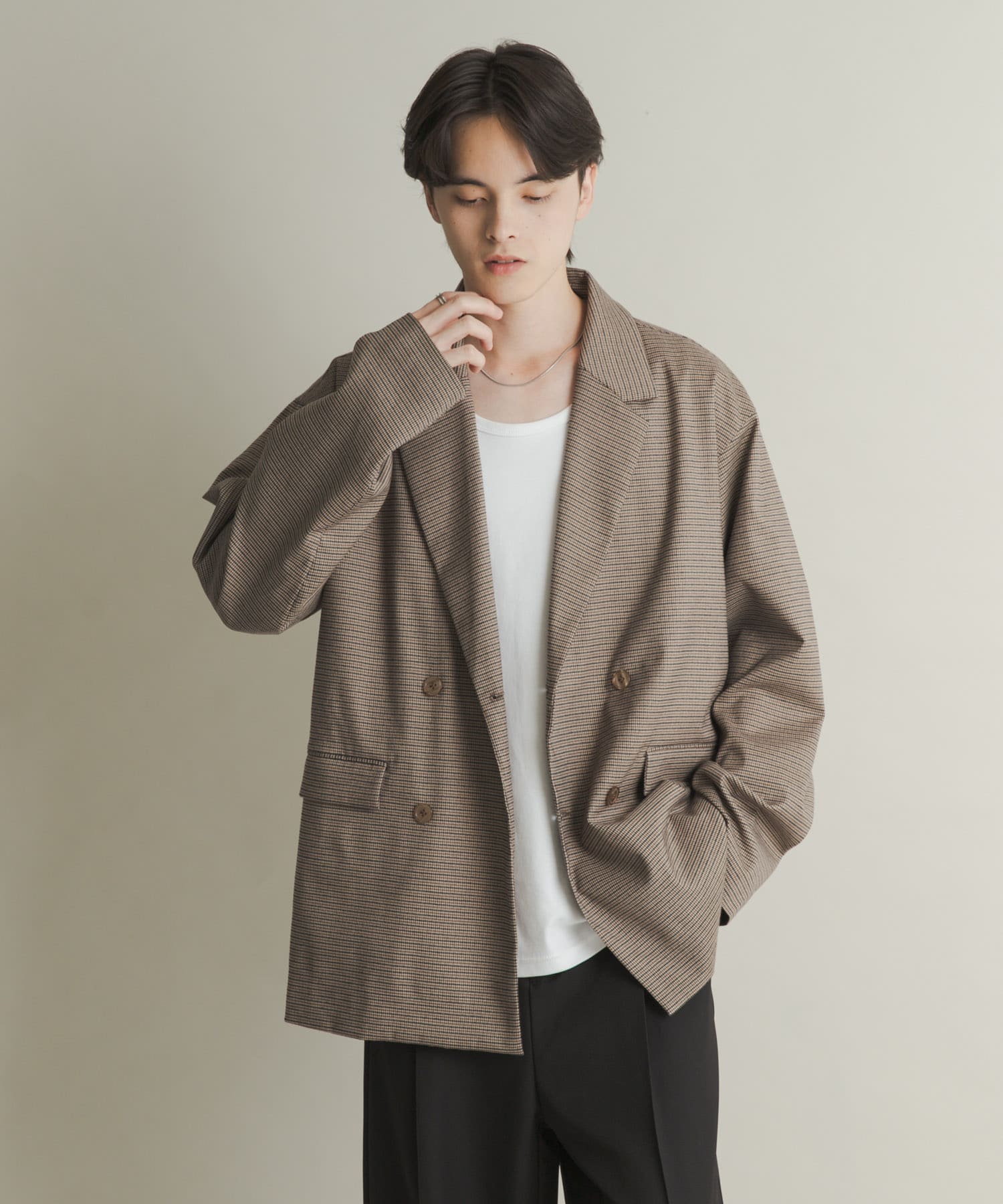 身長：173cm サイズ：L