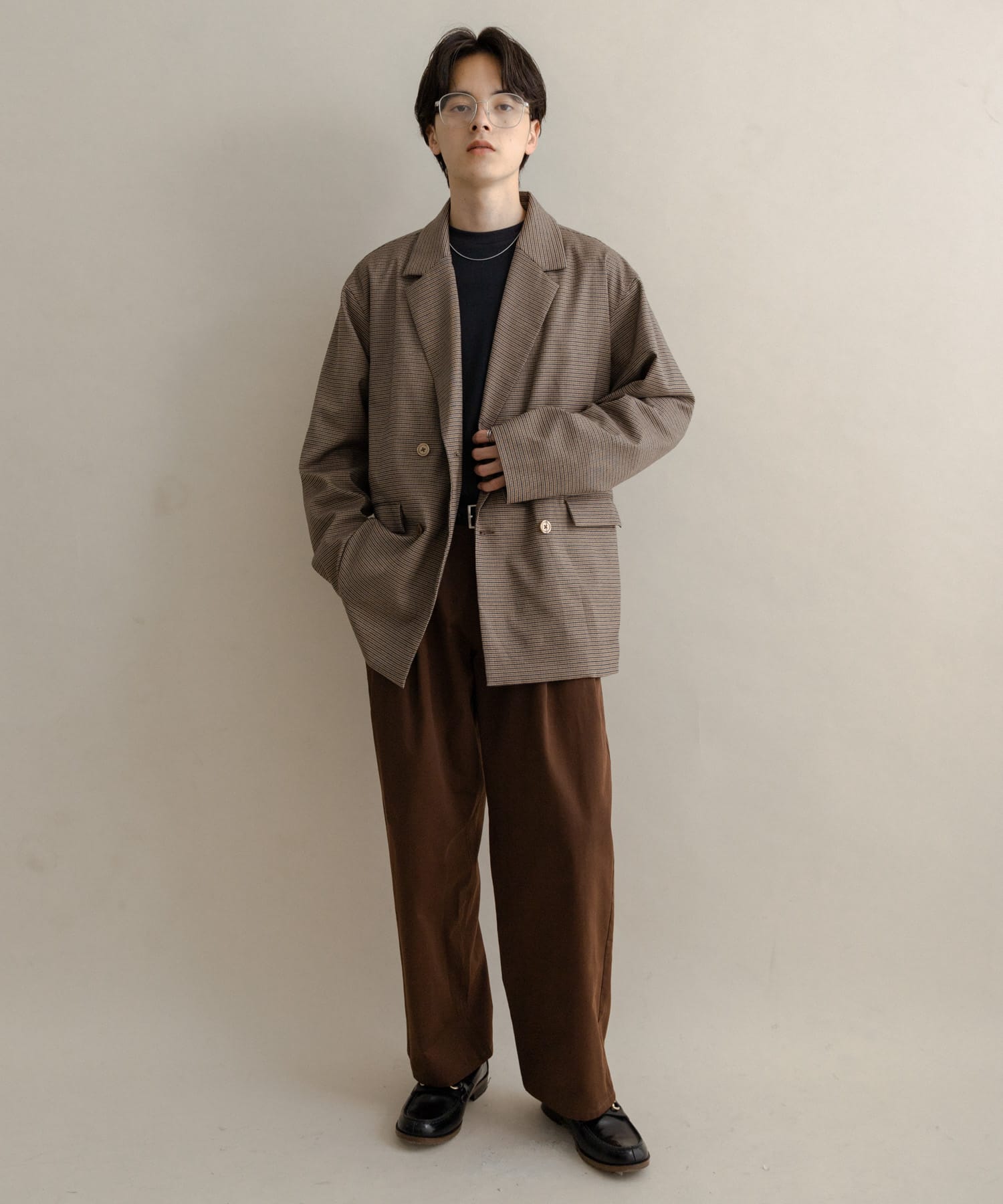 身長：173cm サイズ：L