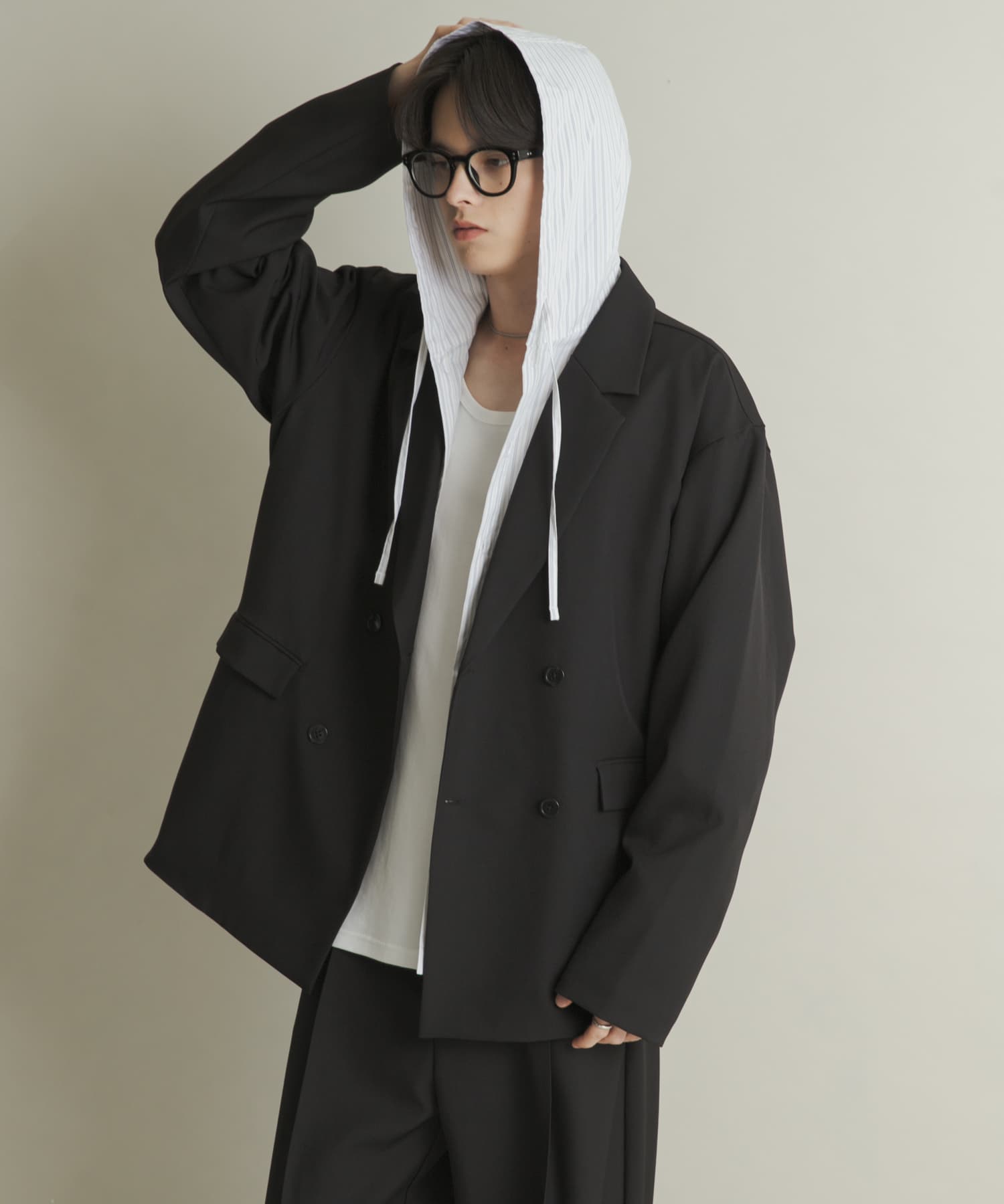 身長：173cm サイズ：L