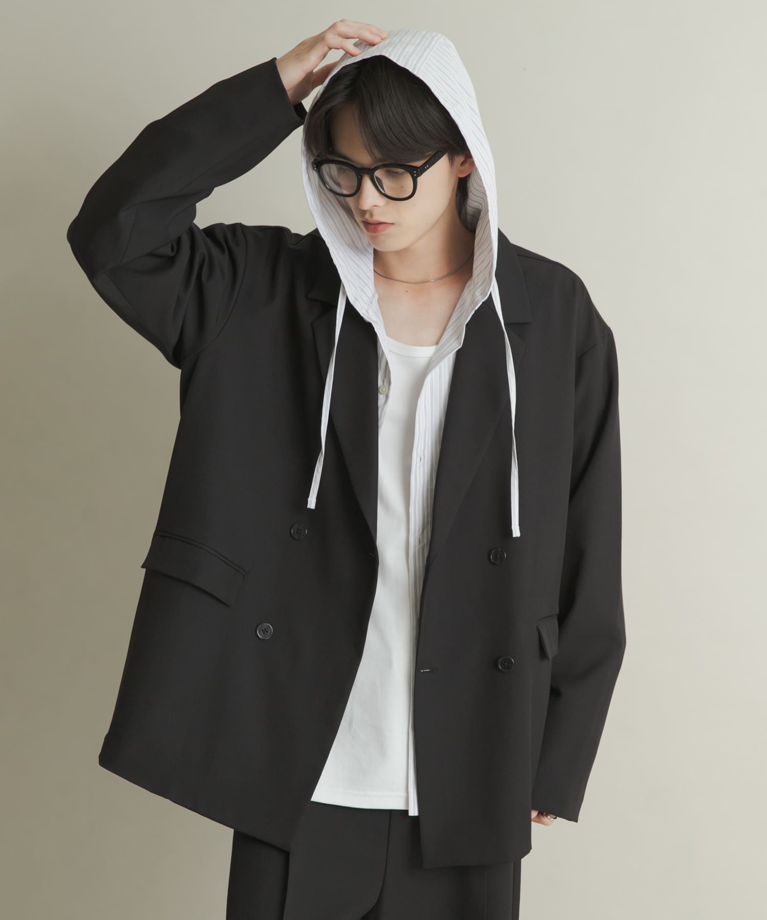 身長：173cm サイズ：L