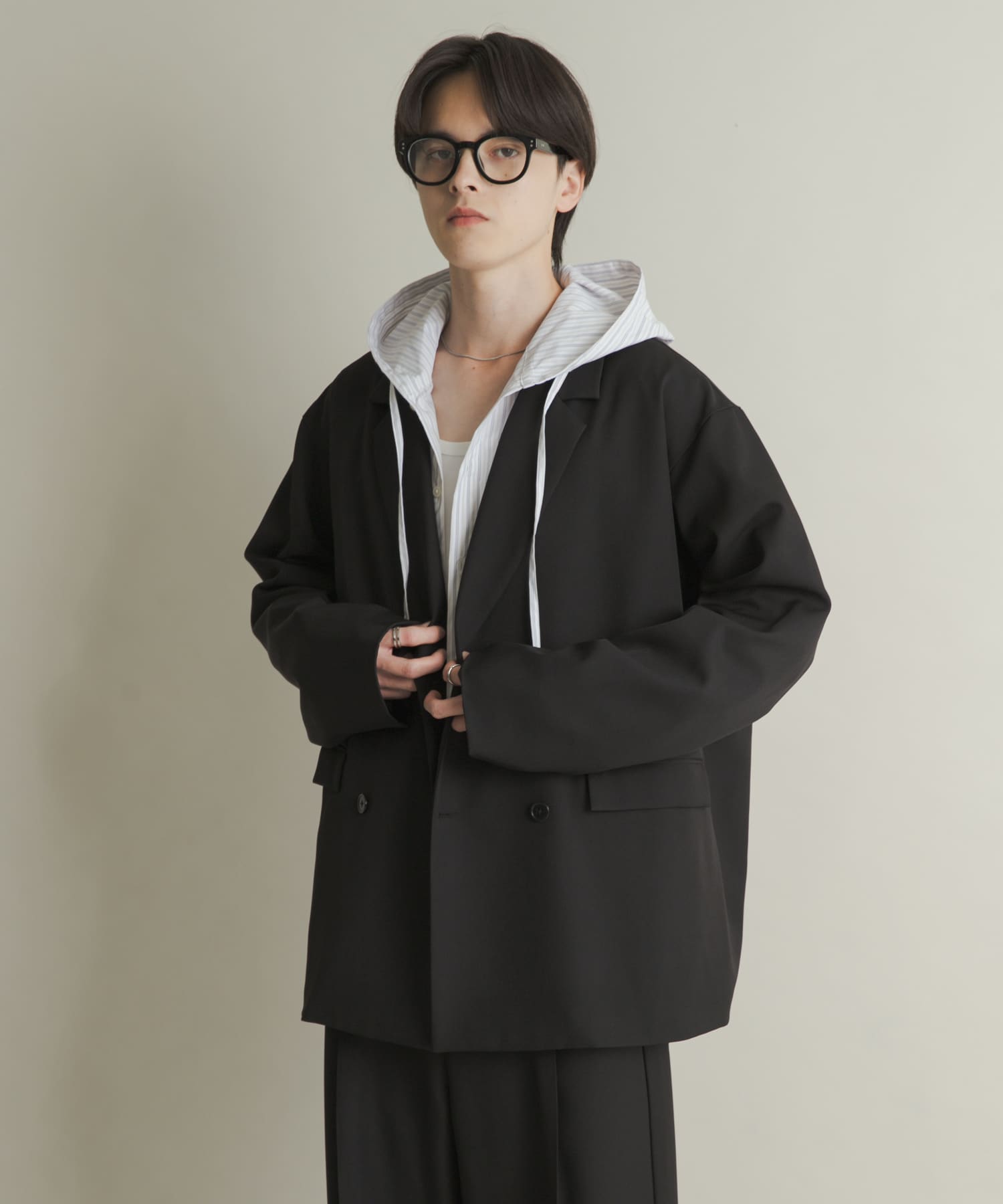 身長：173cm サイズ：L