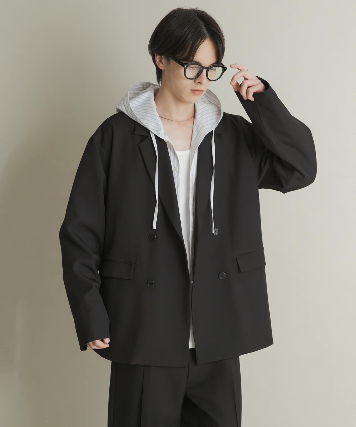 身長：173cm サイズ：L