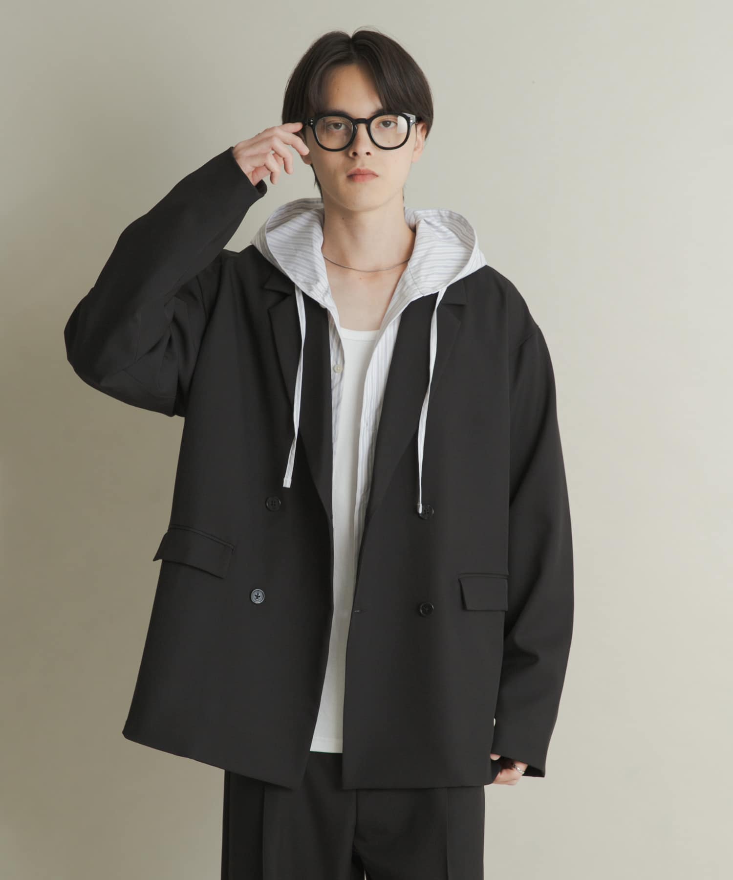 身長：173cm サイズ：L