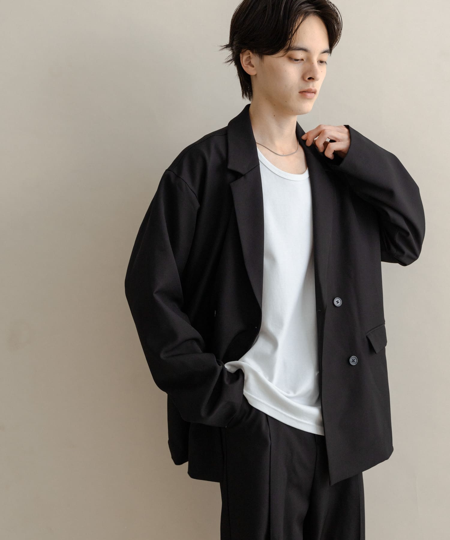 身長：173cm サイズ：L