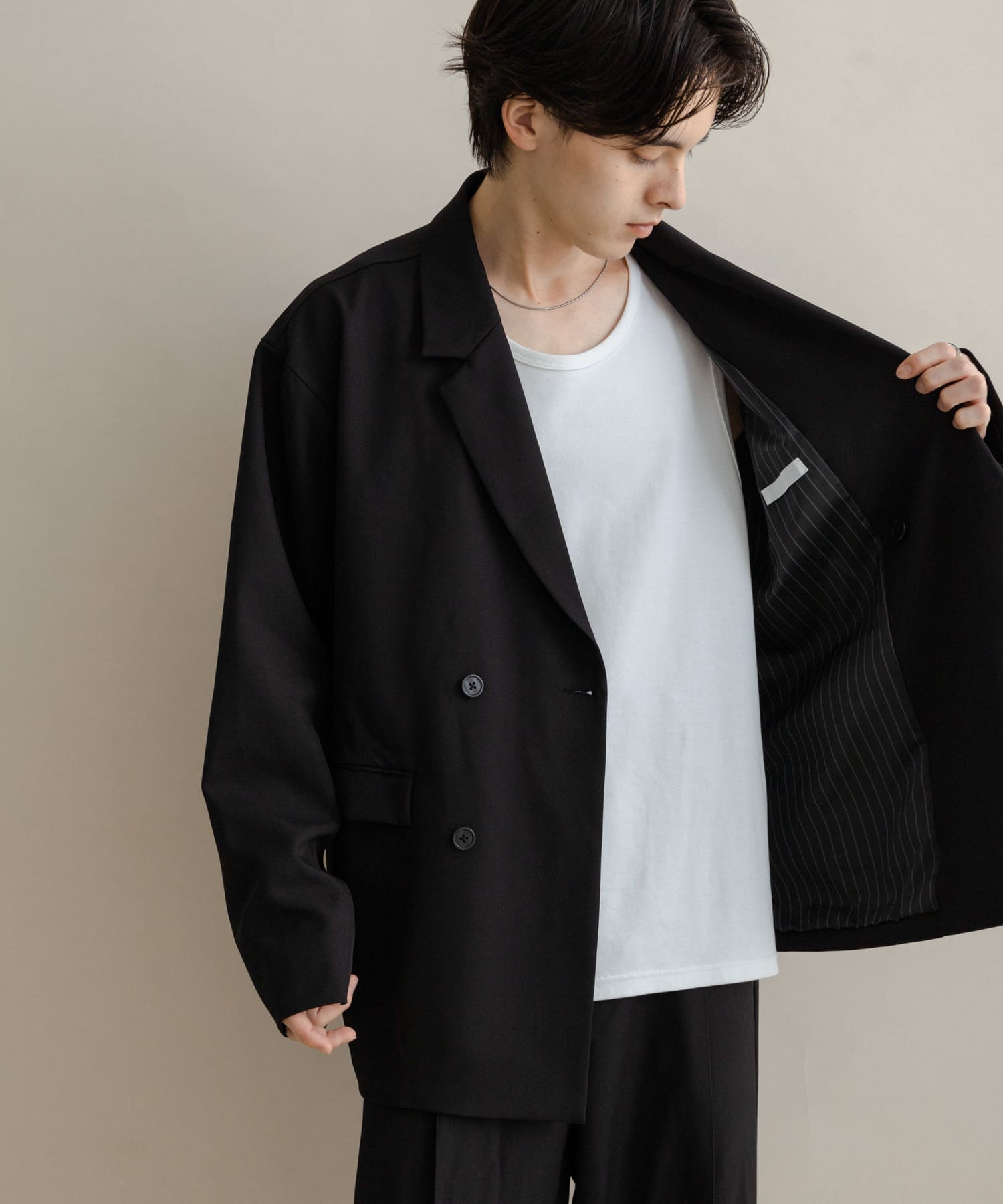 身長：173cm サイズ：L