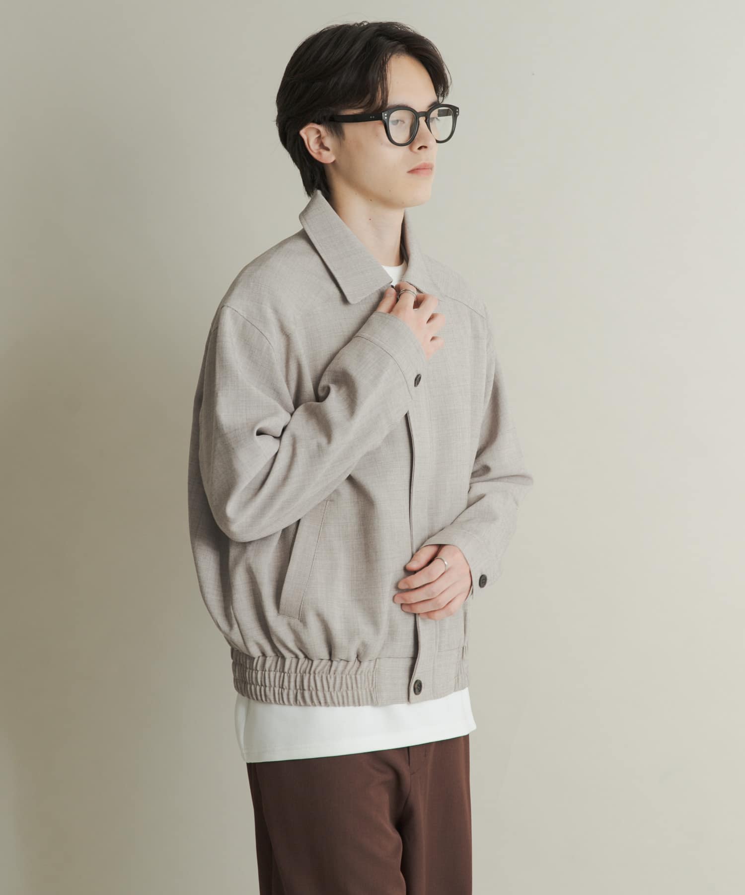 身長：173cm サイズ：L