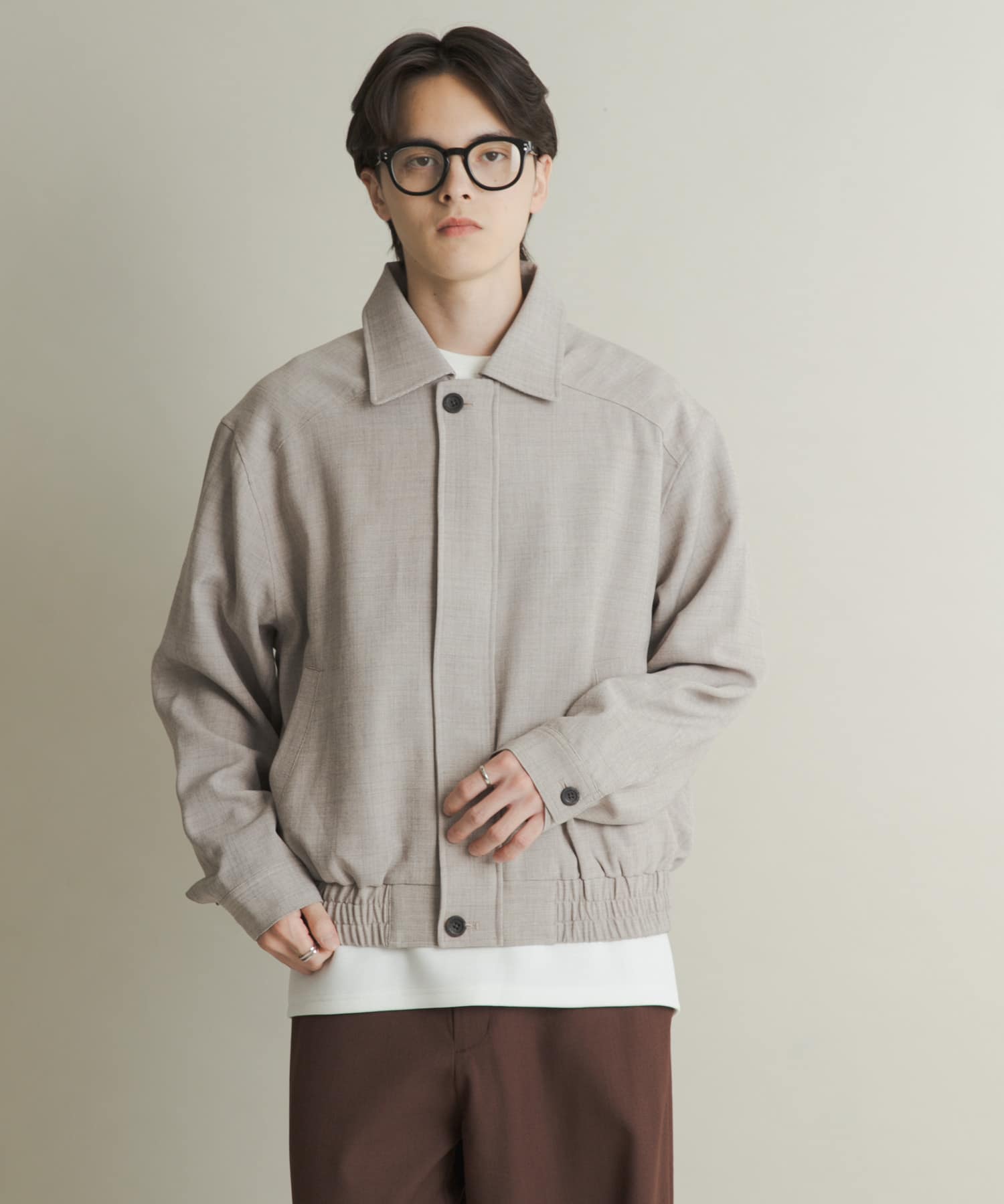 身長：173cm サイズ：L