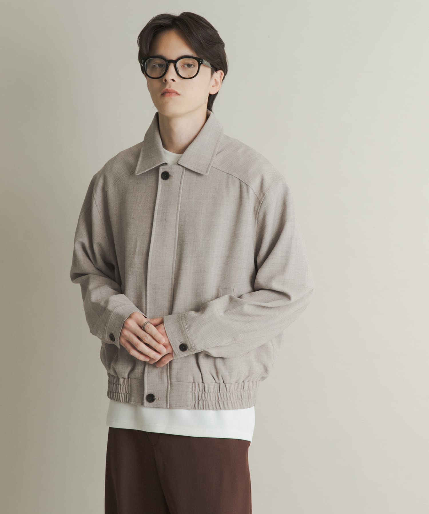 身長：173cm サイズ：L