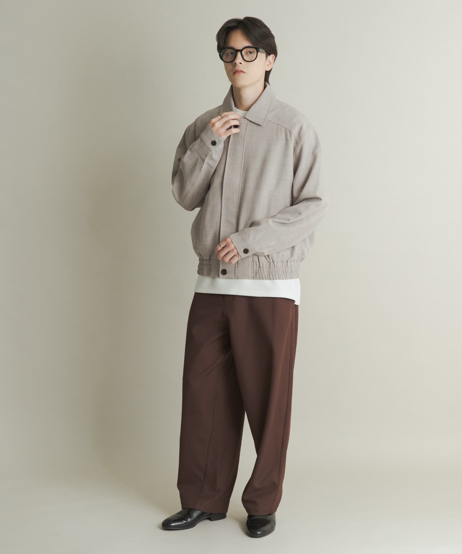 身長：173cm サイズ：L